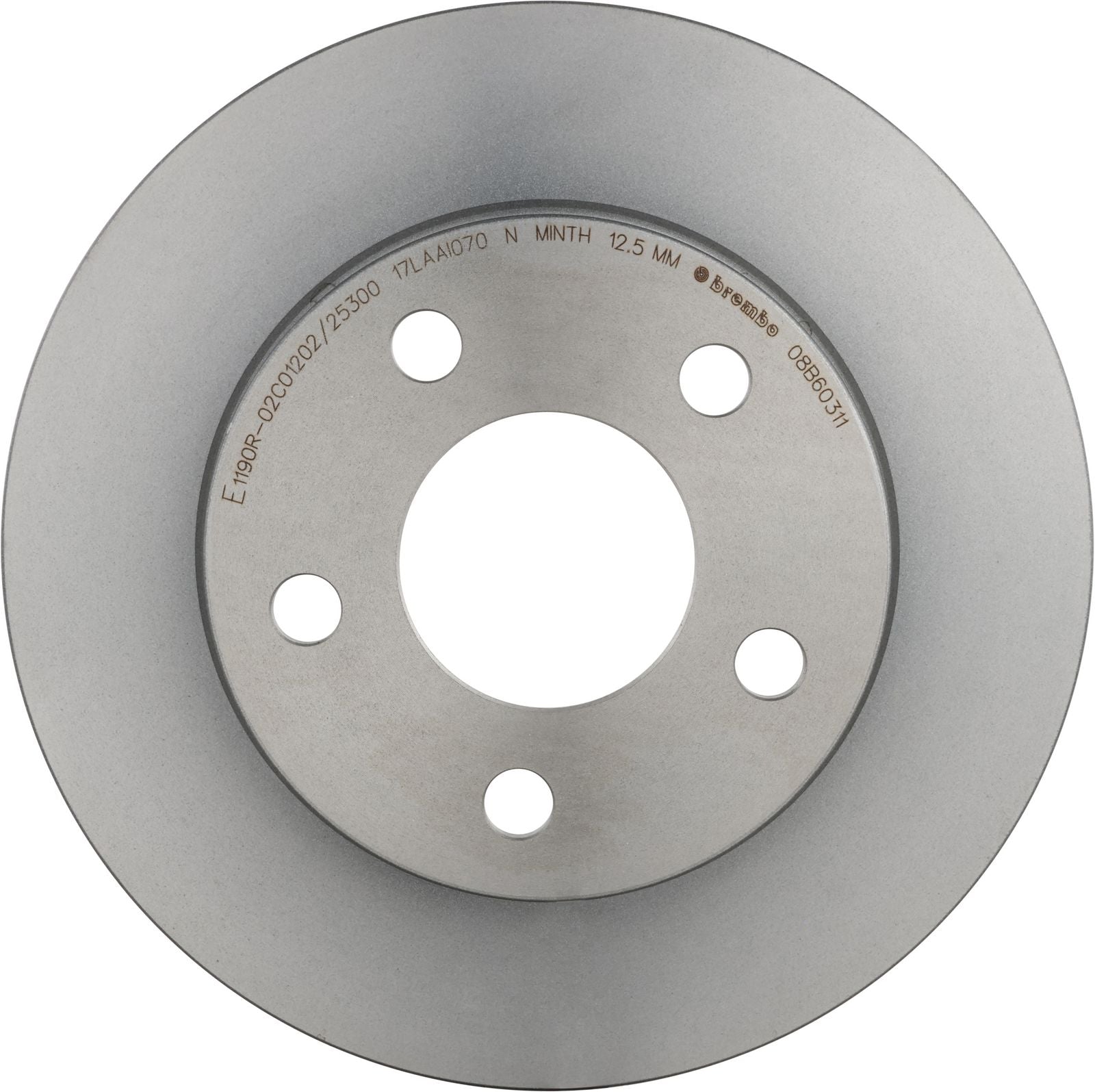 PRIME UV Coated Rear Disc Brake Rotor - 08.B603.11_03