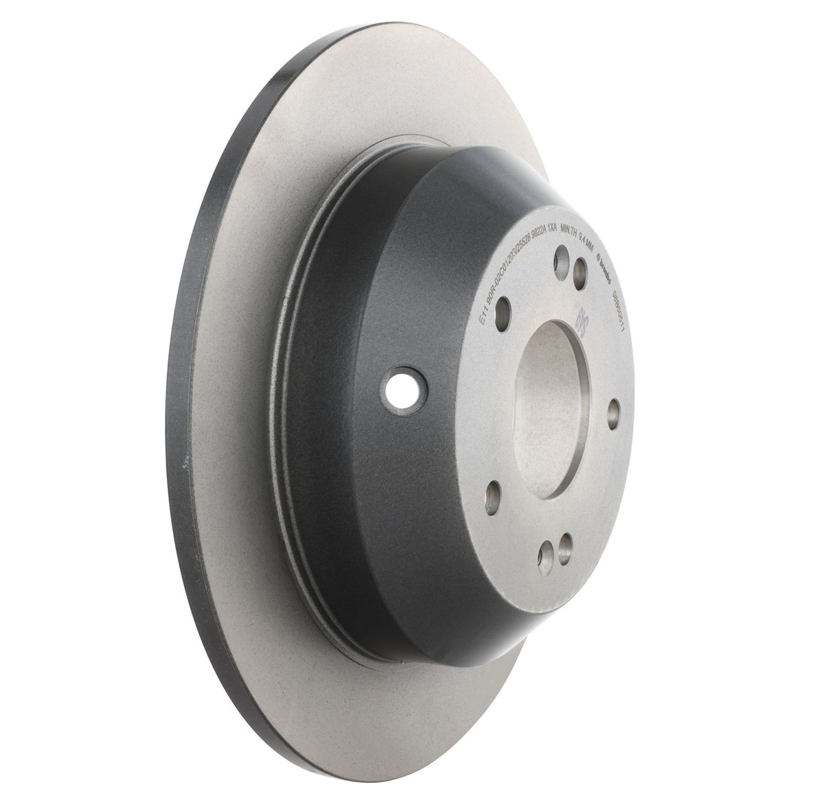 PRIME UV Coated Rear Disc Brake Rotor - 08.B605.11_22
