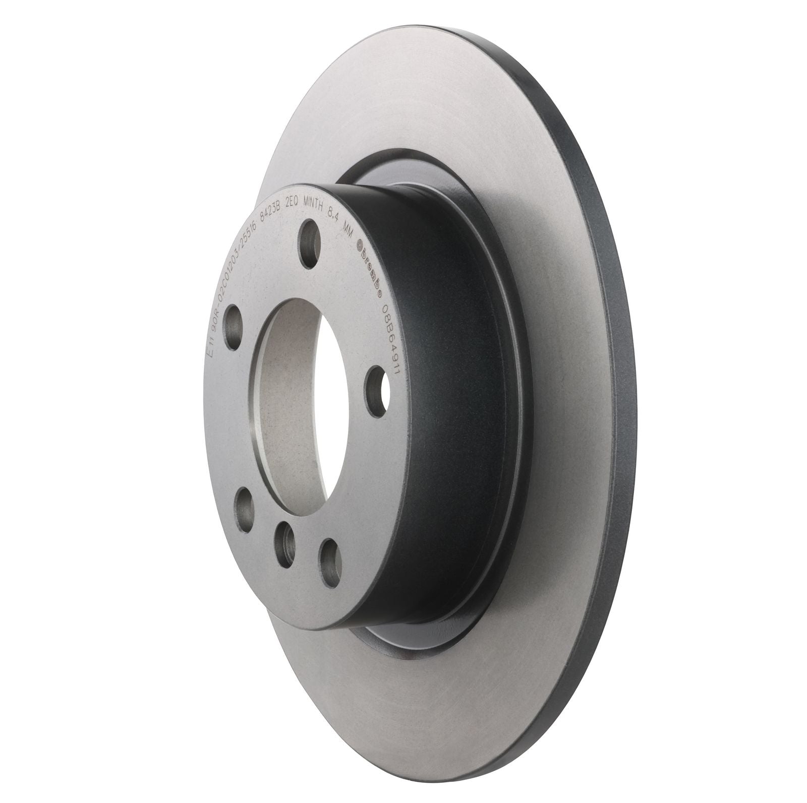 PRIME UV Coated Rear Disc Brake Rotor - 08.B649.11_12
