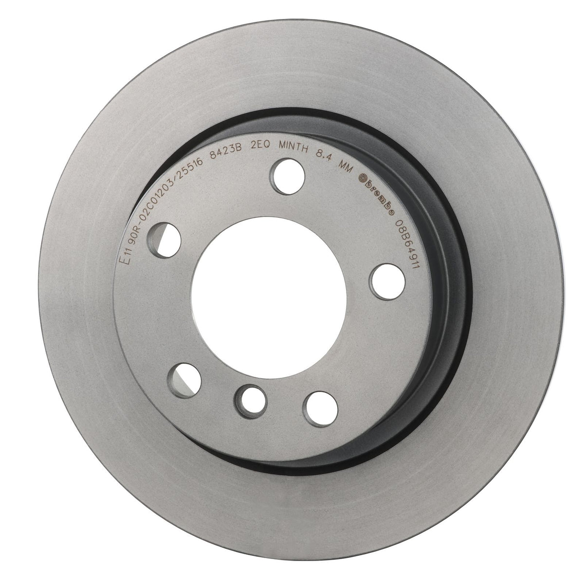 PRIME UV Coated Rear Disc Brake Rotor - 08.B649.11_09