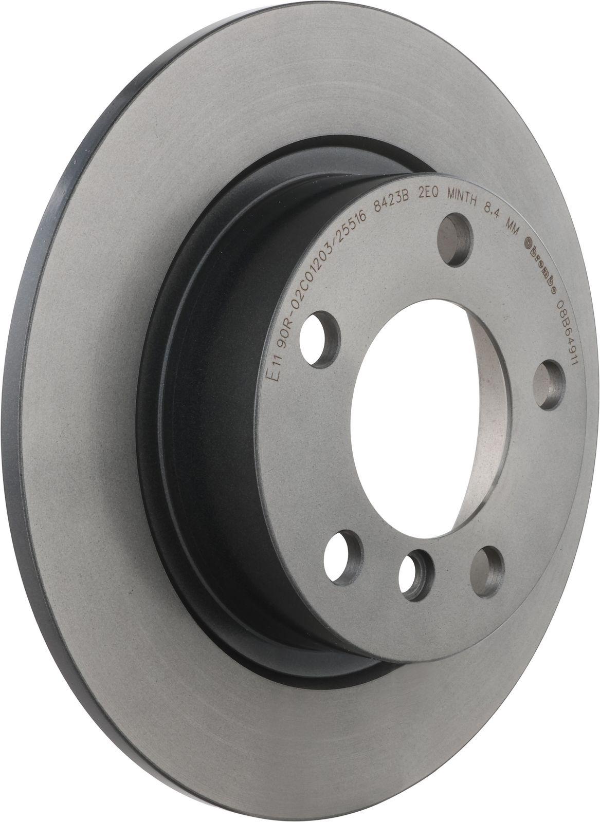 PRIME UV Coated Rear Disc Brake Rotor - 08.B649.11_01