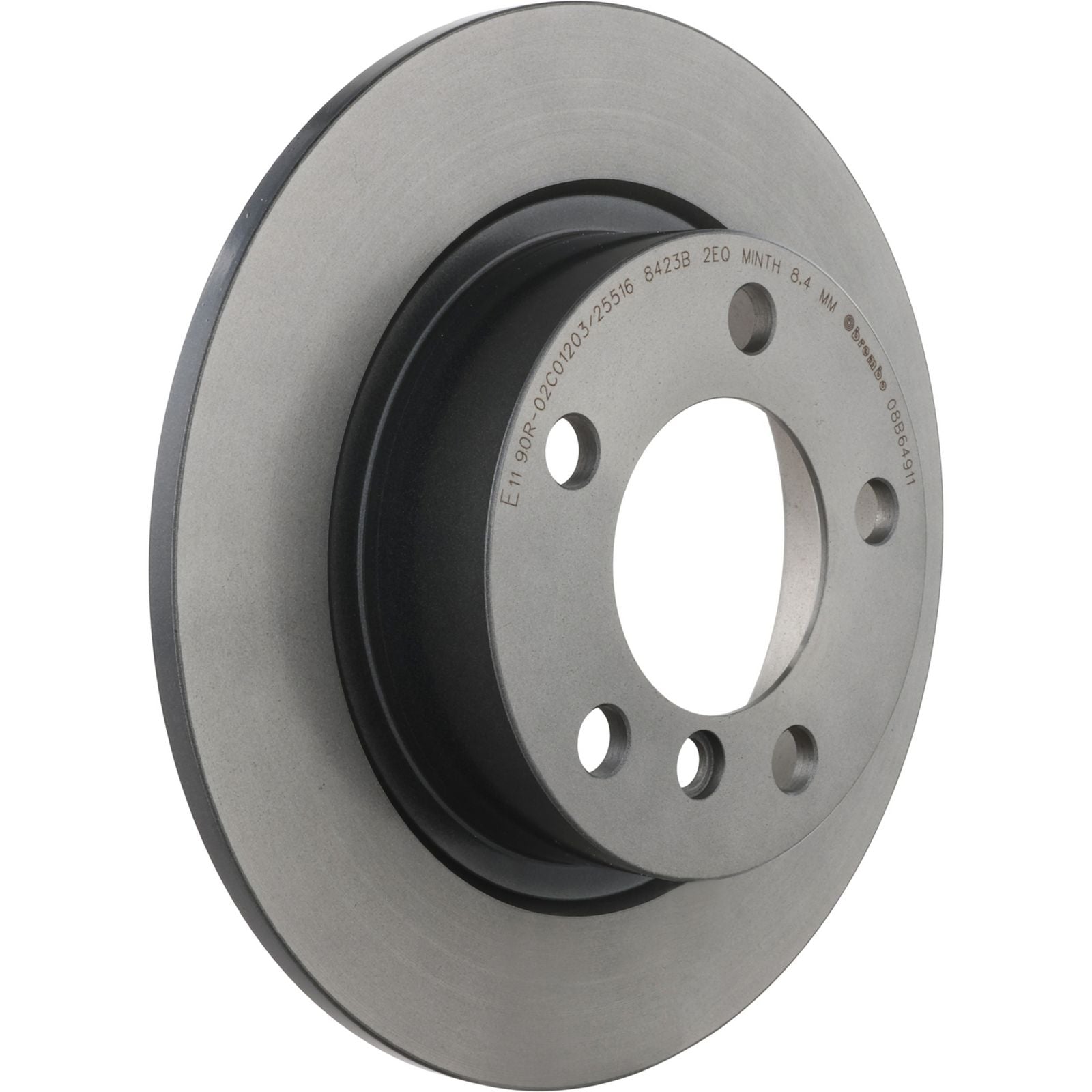 PRIME UV Coated Rear Disc Brake Rotor - 08.B649.11_02