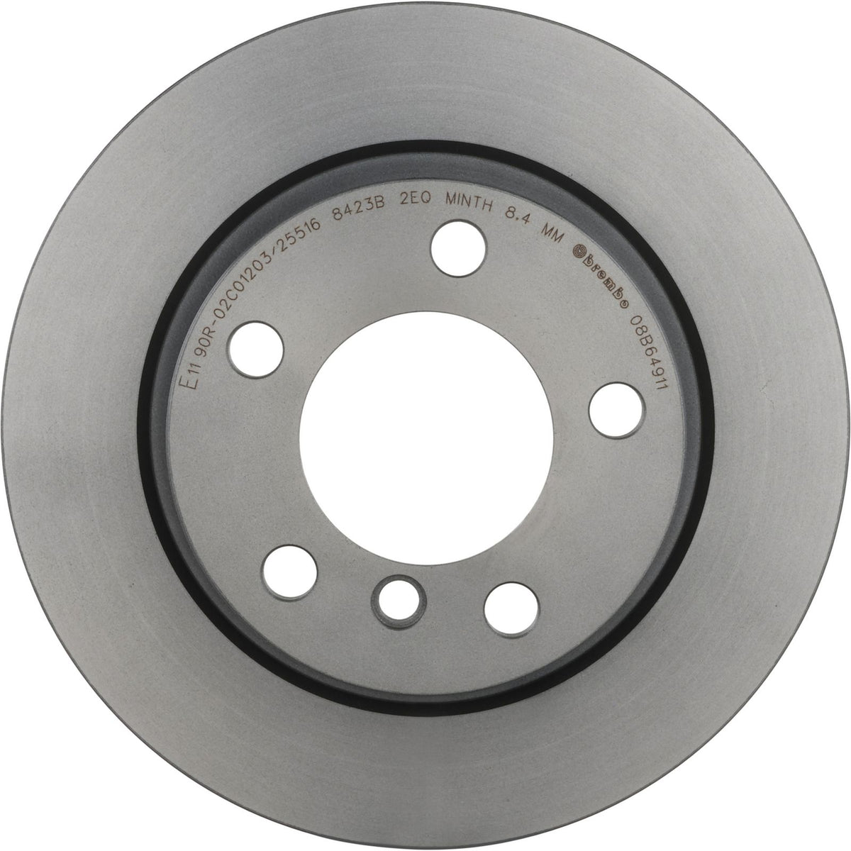 PRIME UV Coated Rear Disc Brake Rotor - 08.B649.11_03
