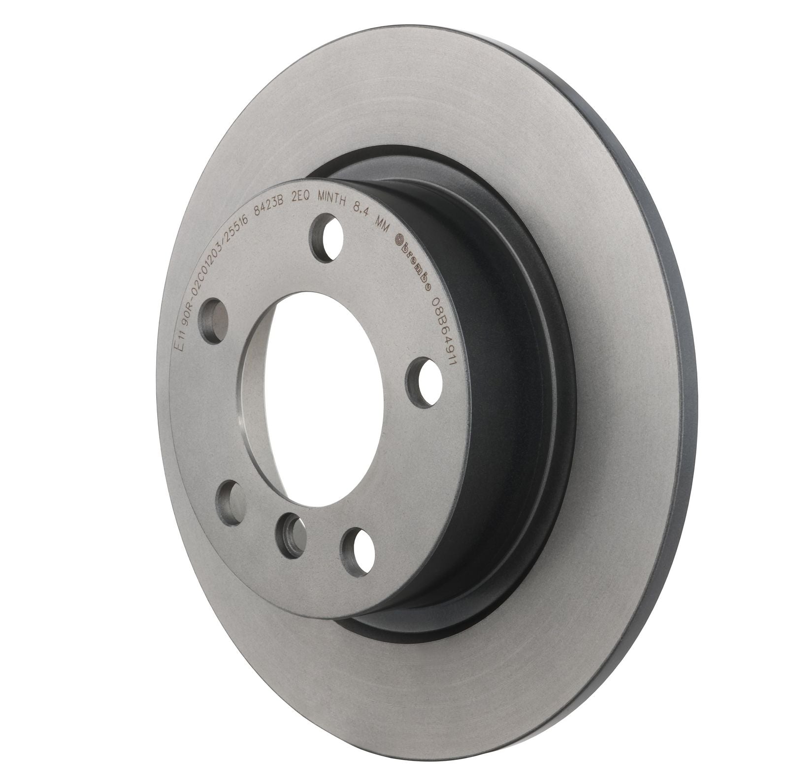 PRIME UV Coated Rear Disc Brake Rotor - 08.B649.11_11