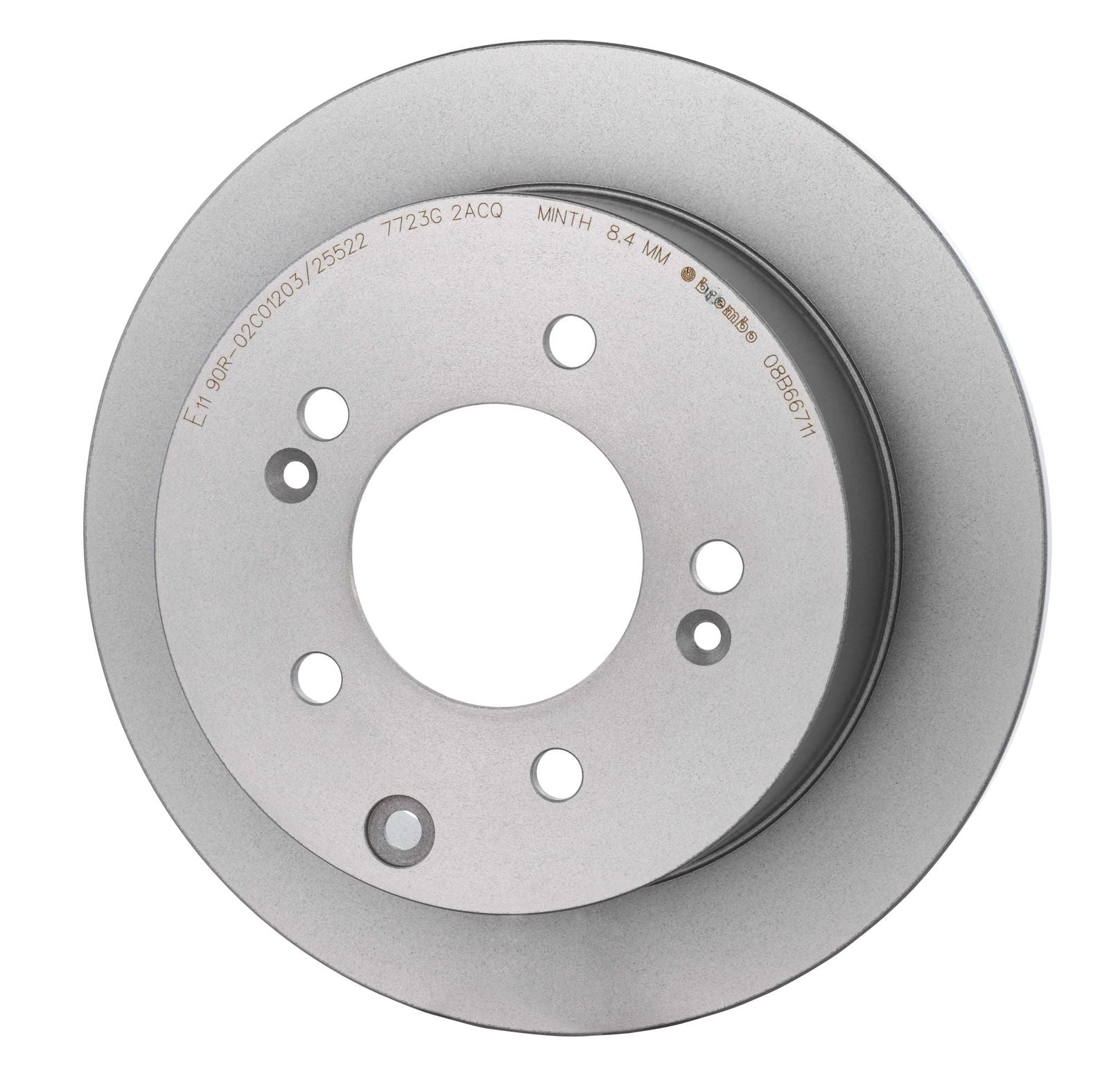 PRIME UV Coated Rear Disc Brake Rotor - 08.B667.11_03