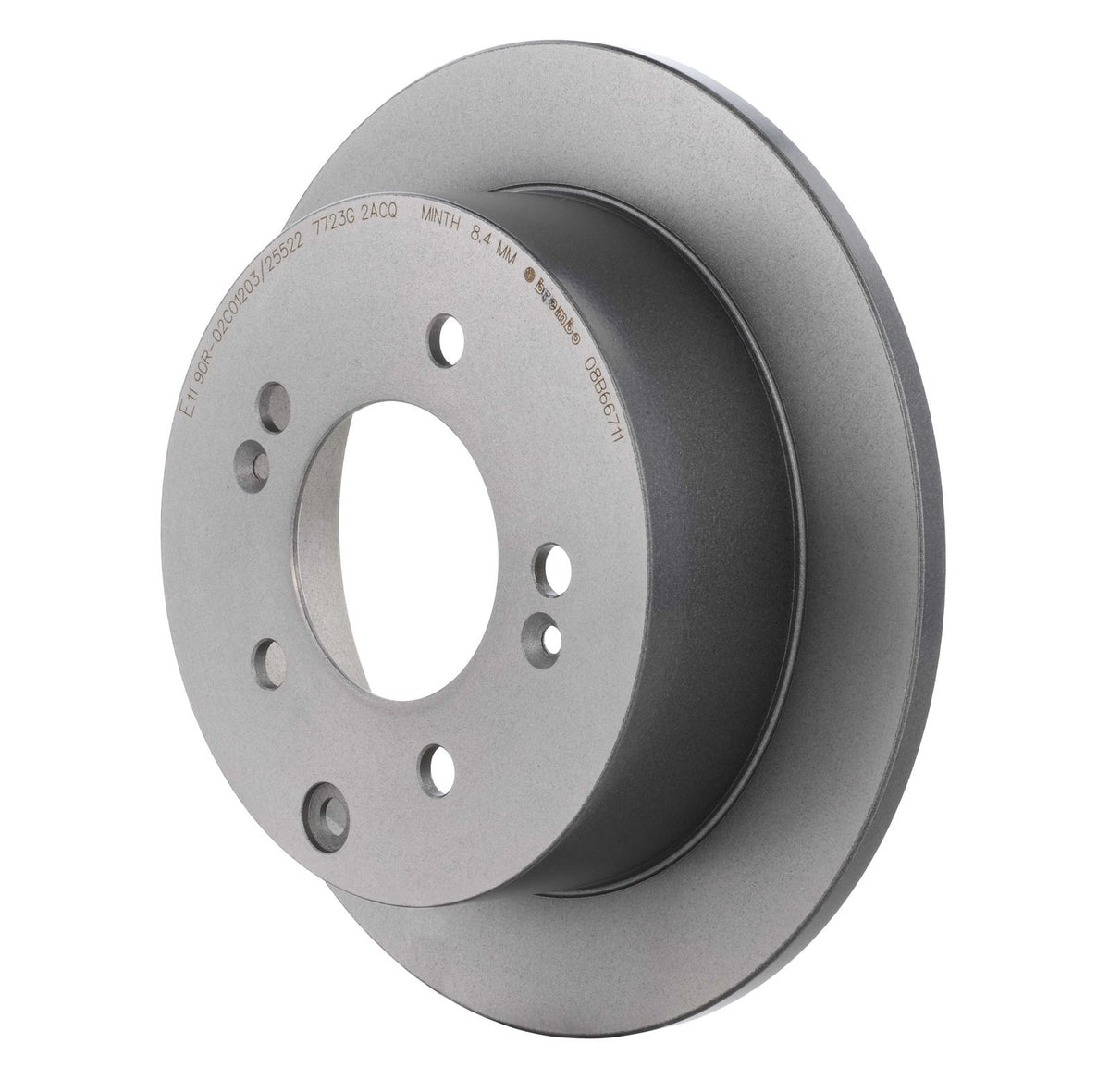 PRIME UV Coated Rear Disc Brake Rotor - 08.B667.11_05