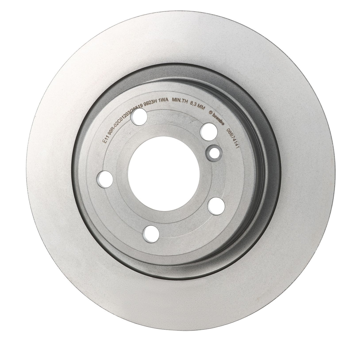 PRIME UV Coated Rear Disc Brake Rotor - 08.B741.41_07