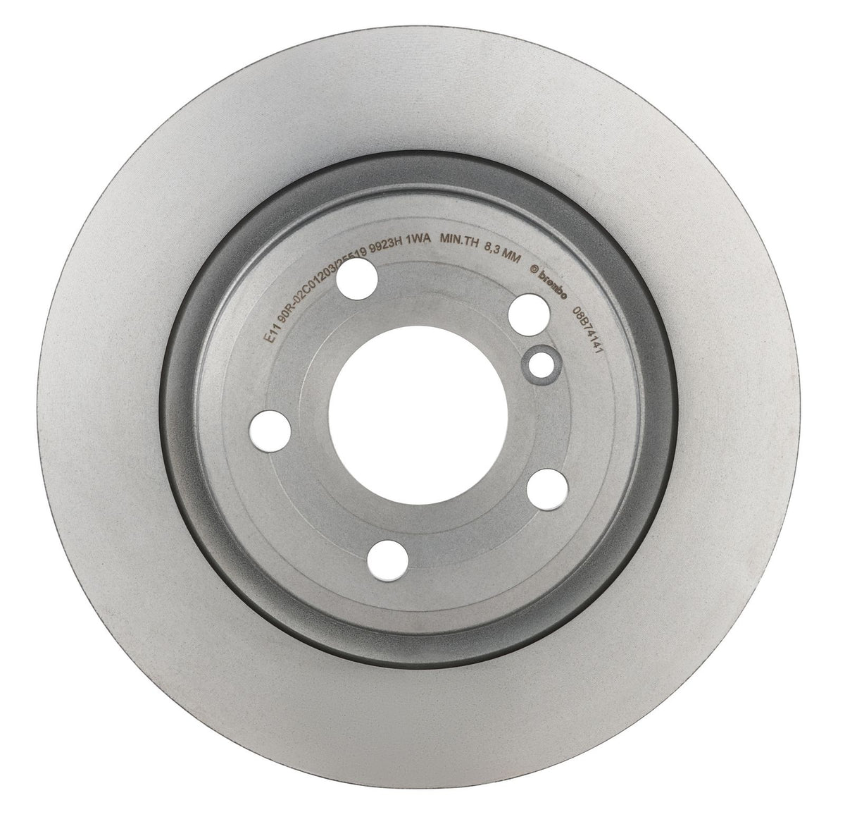 PRIME UV Coated Rear Disc Brake Rotor - 08.B741.41_06