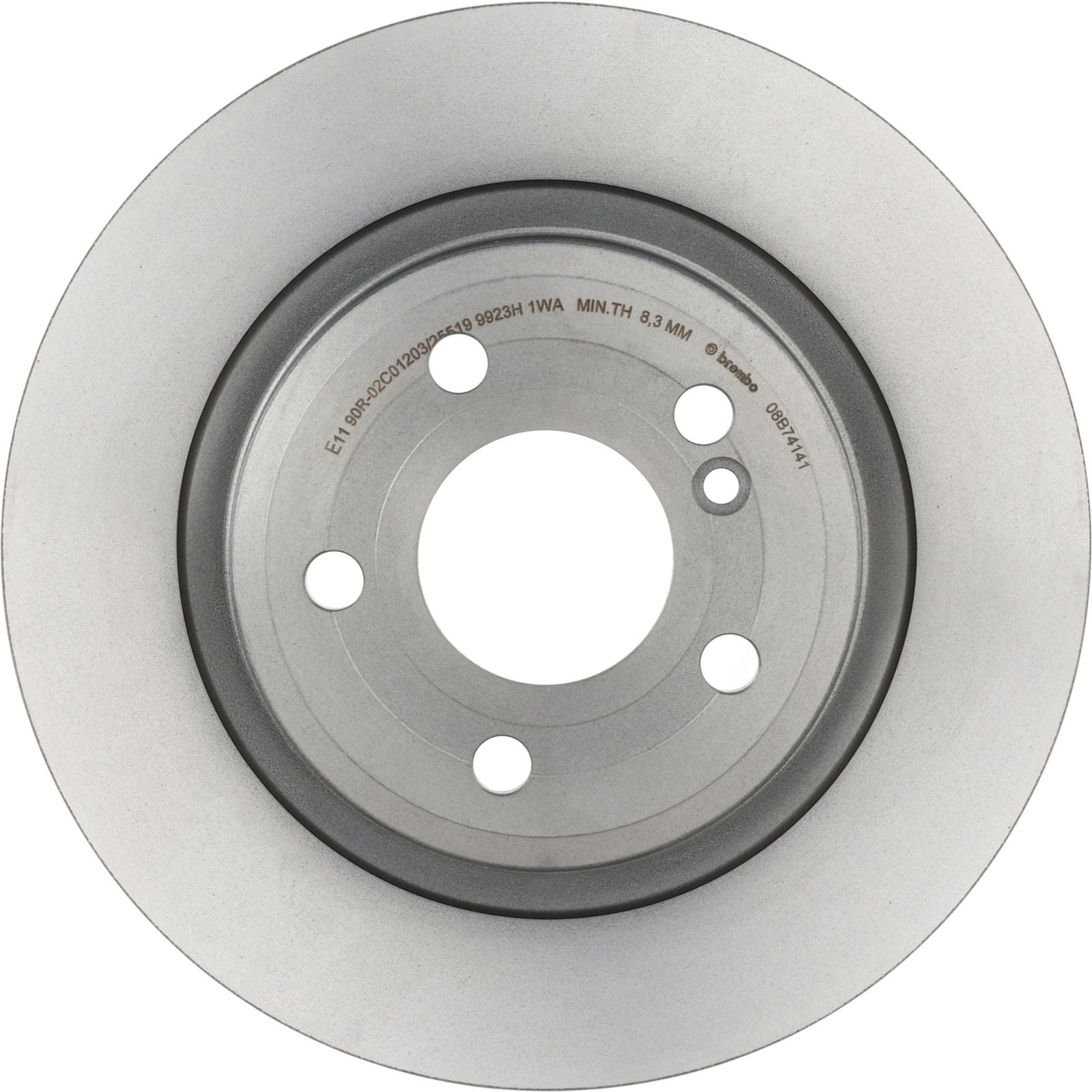PRIME UV Coated Rear Disc Brake Rotor - 08.B741.41_05