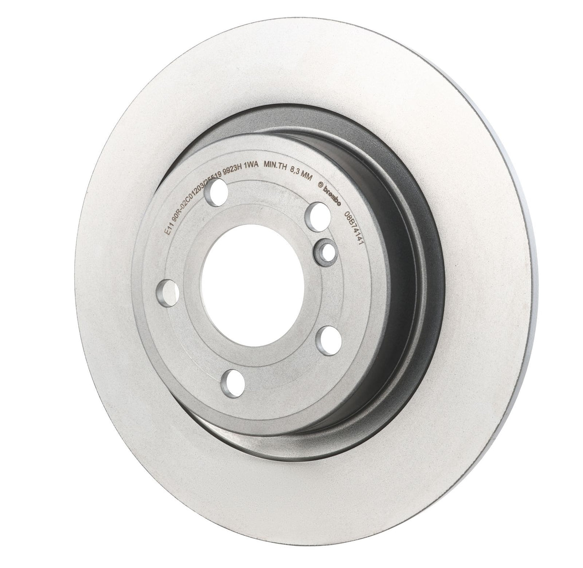 PRIME UV Coated Rear Disc Brake Rotor - 08.B741.41_08