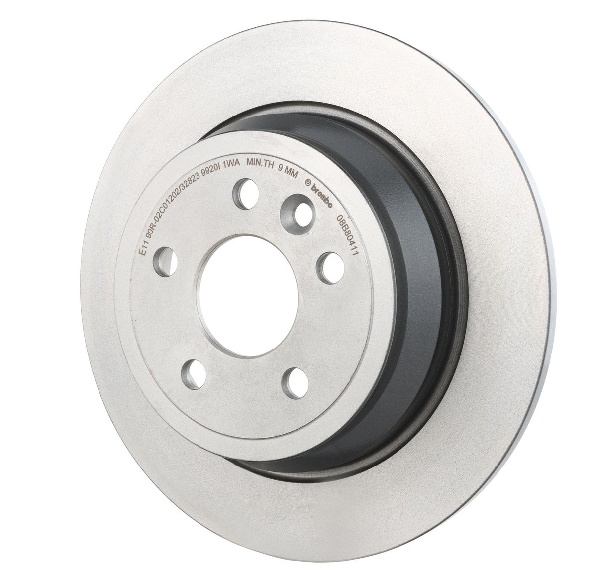 PRIME UV Coated Rear Disc Brake Rotor - 08.B804.11_08
