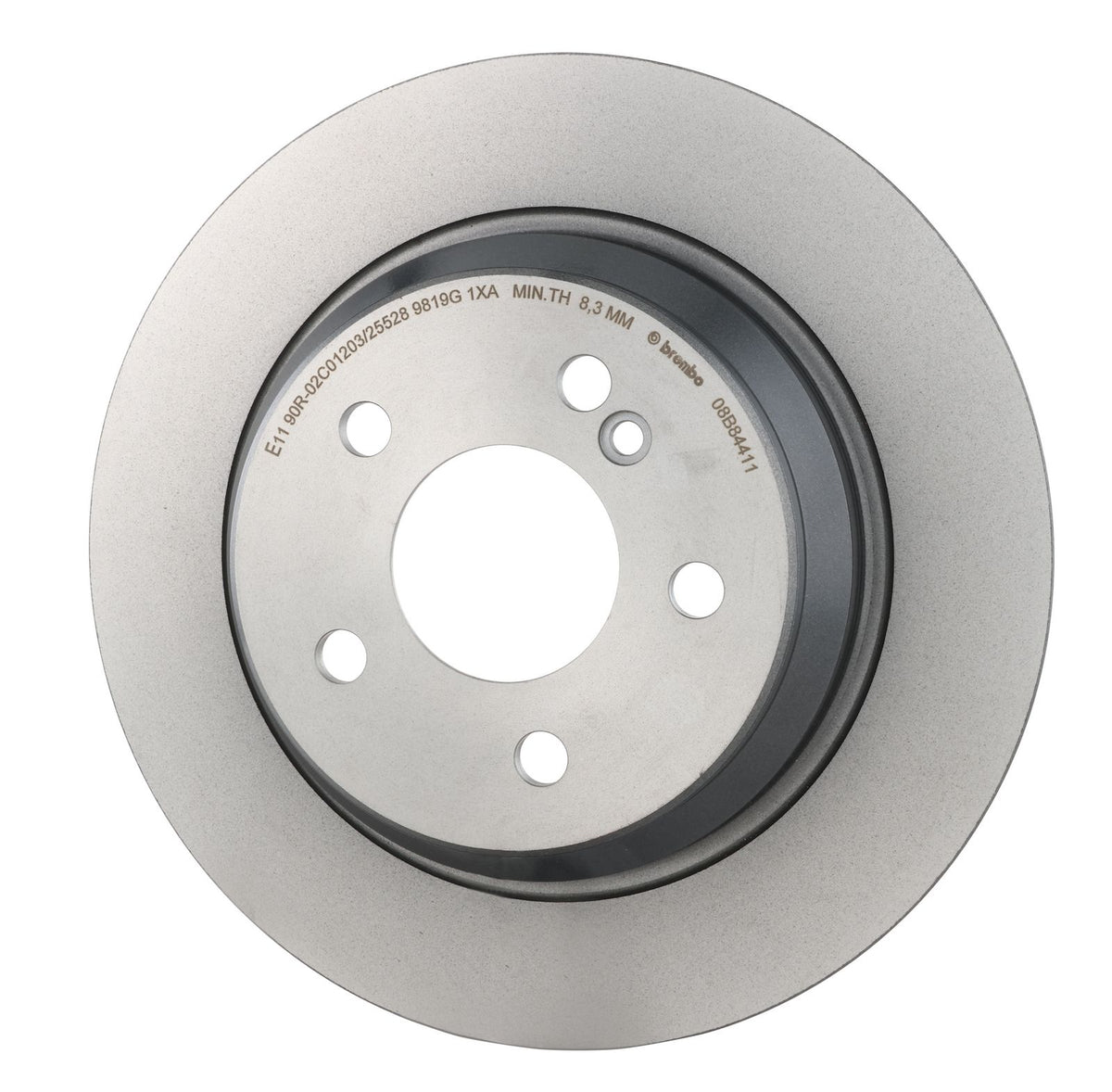 PRIME UV Coated Rear Disc Brake Rotor - 08.B844.11_07