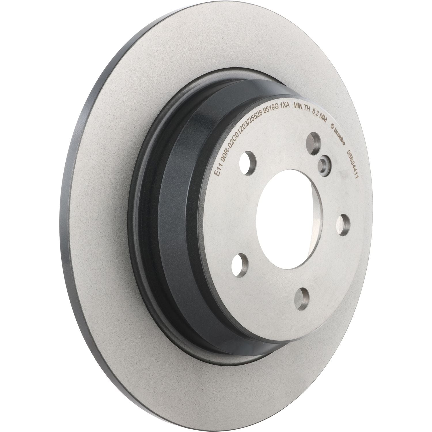 PRIME UV Coated Rear Disc Brake Rotor - 08.B844.11_01