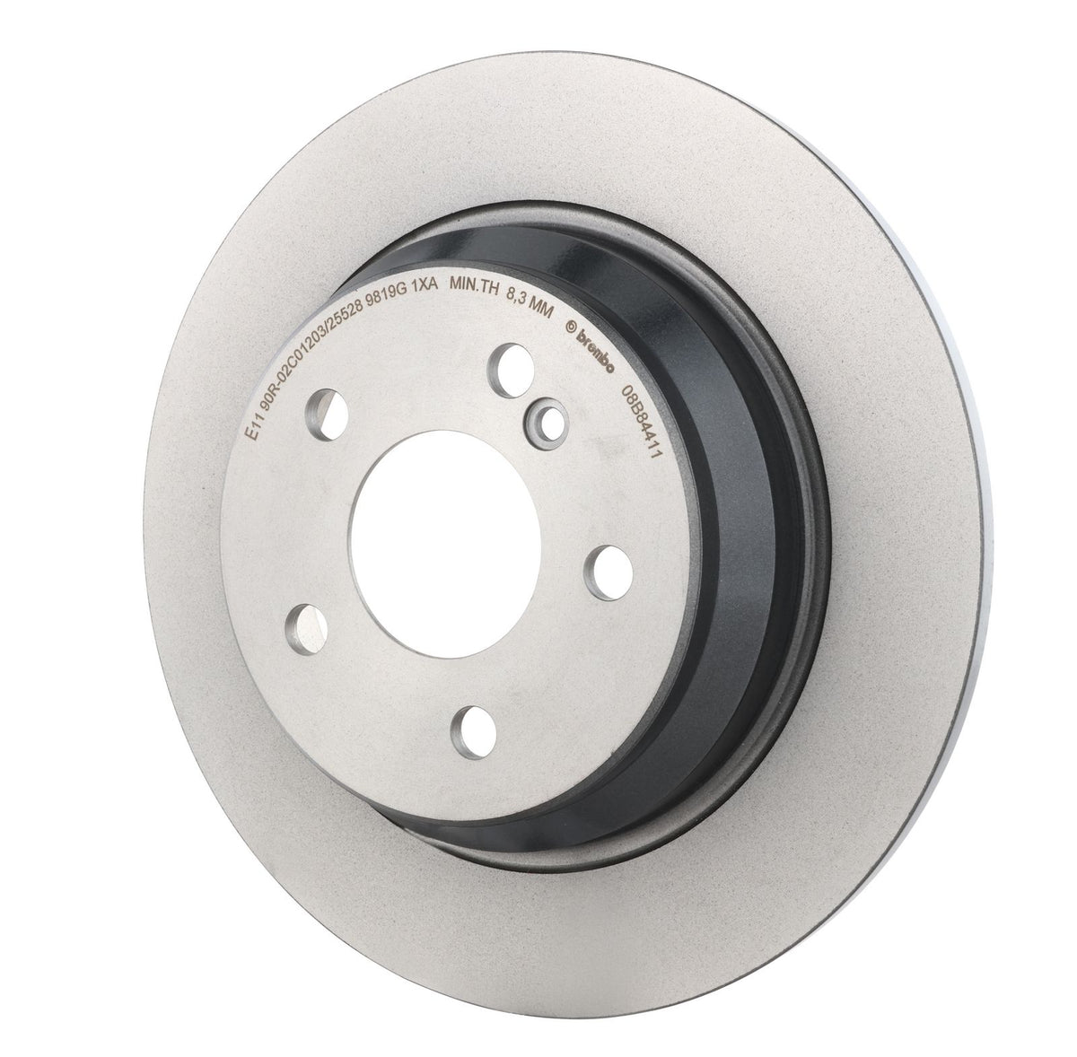 PRIME UV Coated Rear Disc Brake Rotor - 08.B844.11_08