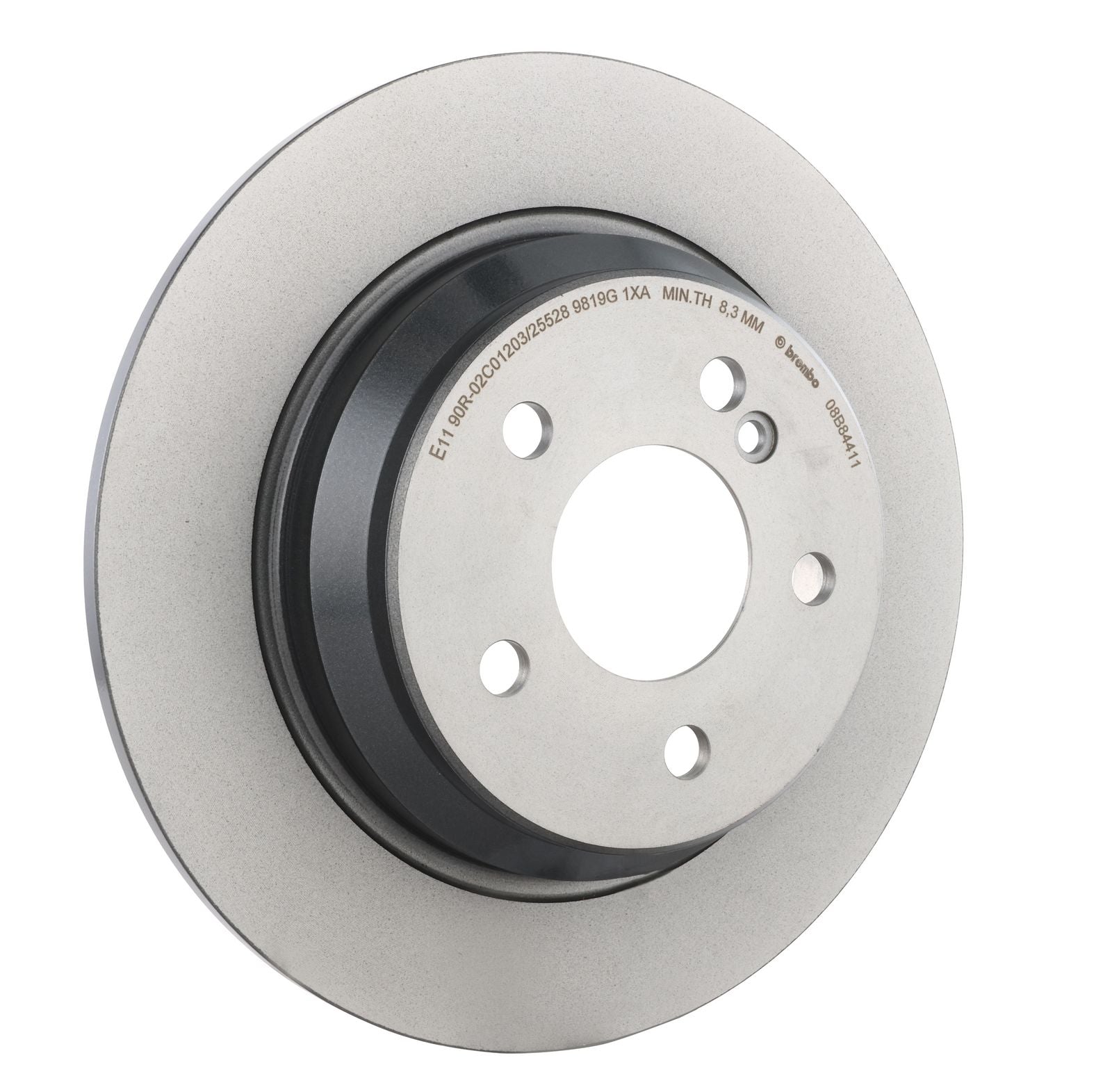 PRIME UV Coated Rear Disc Brake Rotor - 08.B844.11_28