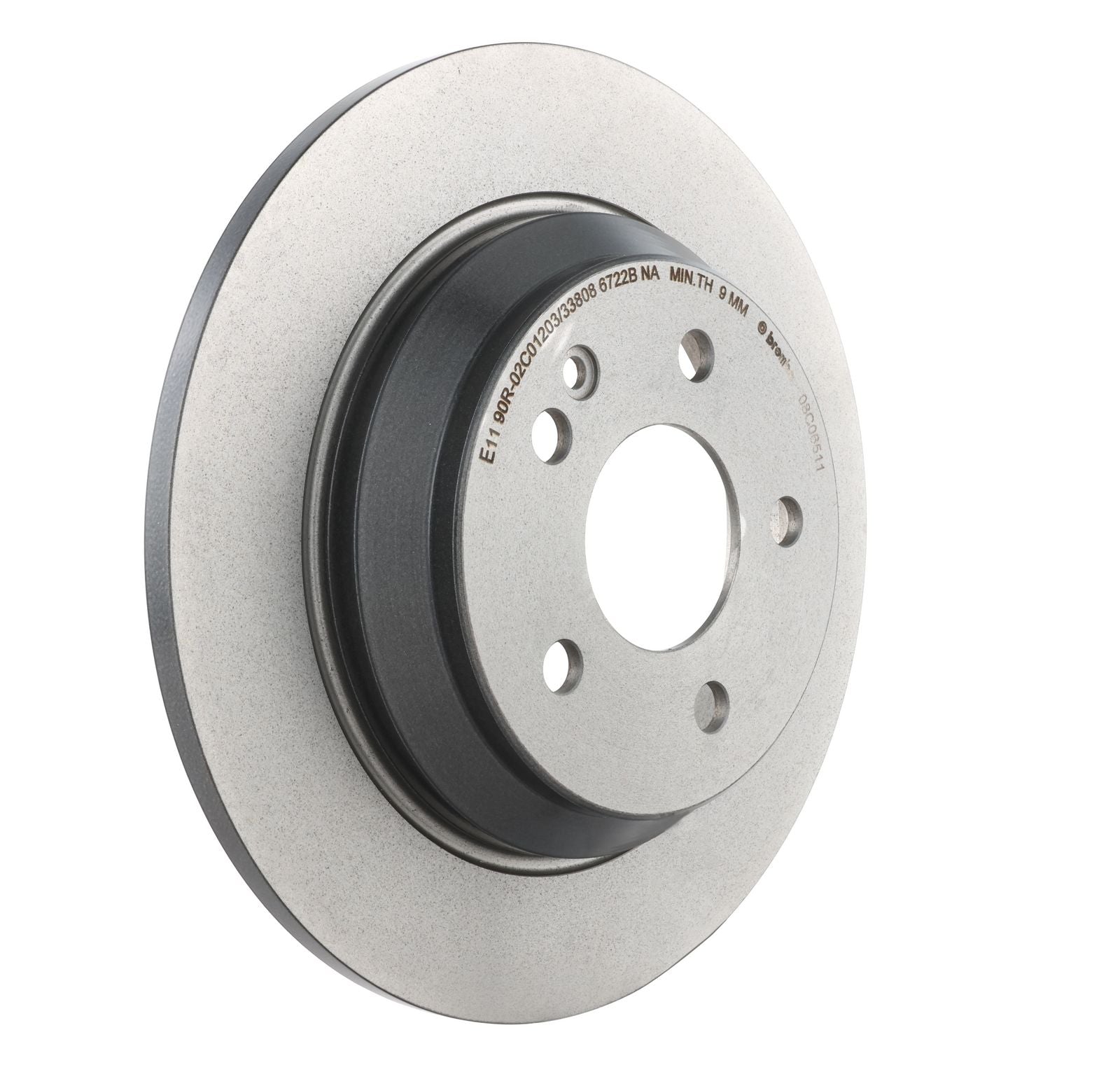 PRIME UV Coated Rear Disc Brake Rotor - 08.C065.11_28