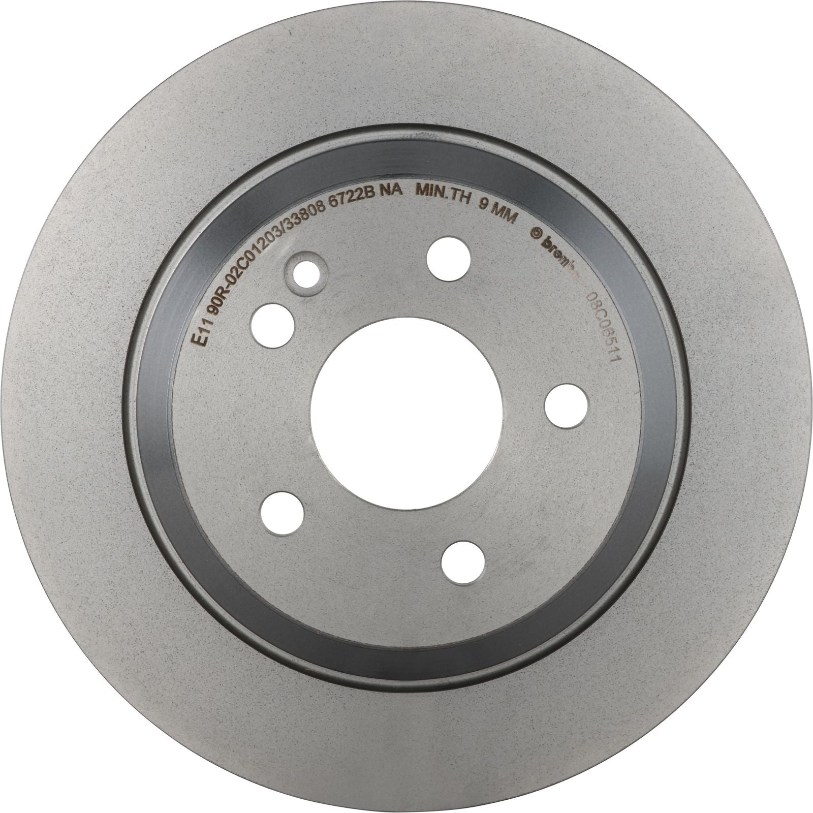 PRIME UV Coated Rear Disc Brake Rotor - 08.C065.11_03