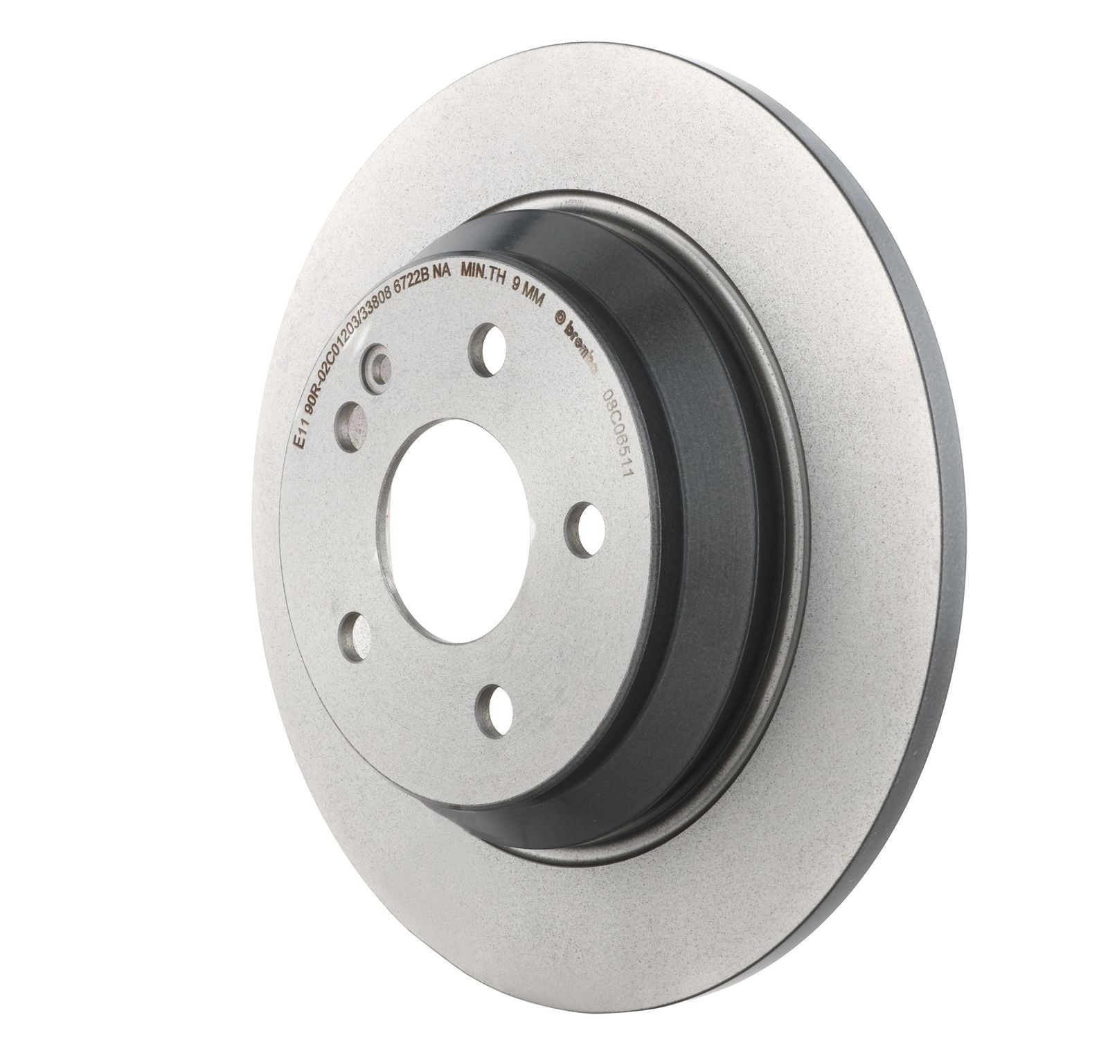 PRIME UV Coated Rear Disc Brake Rotor - 08.C065.11_10