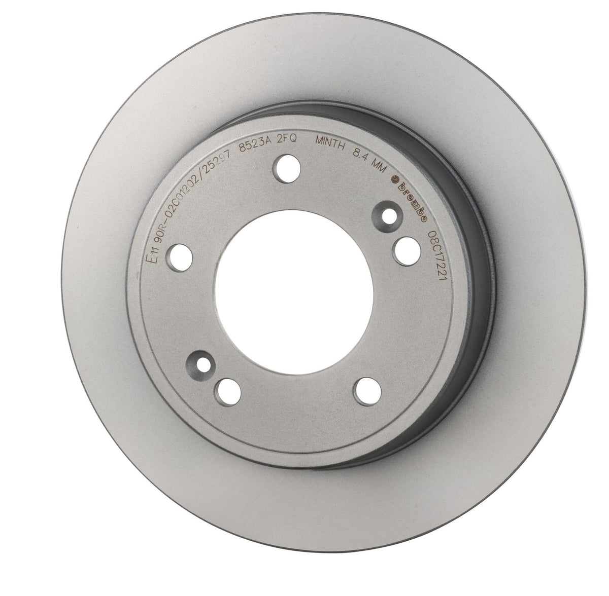 PRIME UV Coated Rear Disc Brake Rotor - 08.C172.21_02