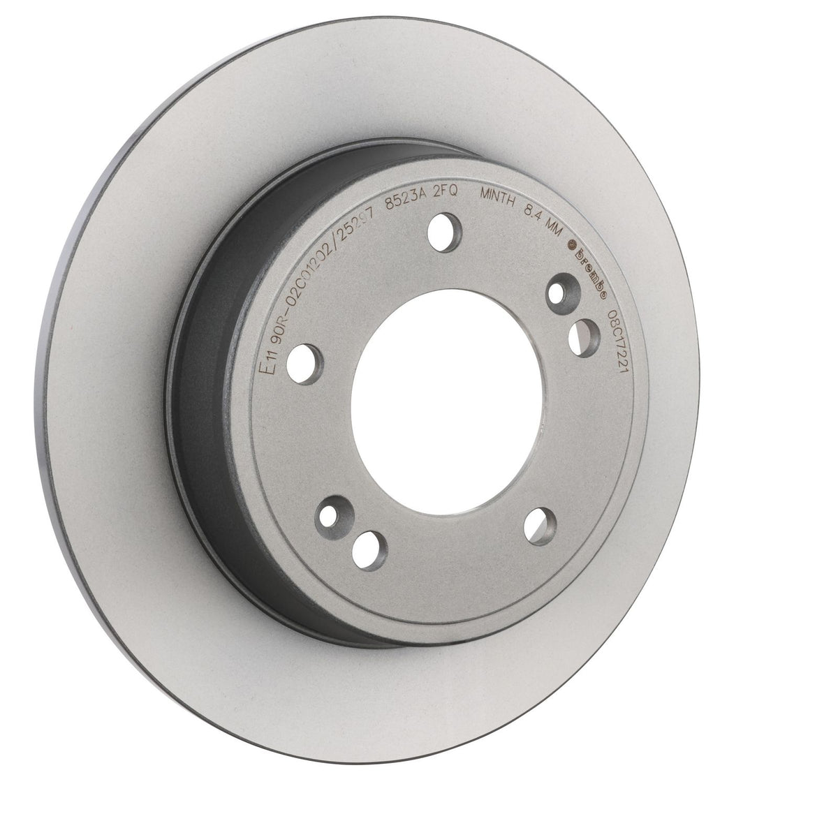 PRIME UV Coated Rear Disc Brake Rotor - 08.C172.21_23