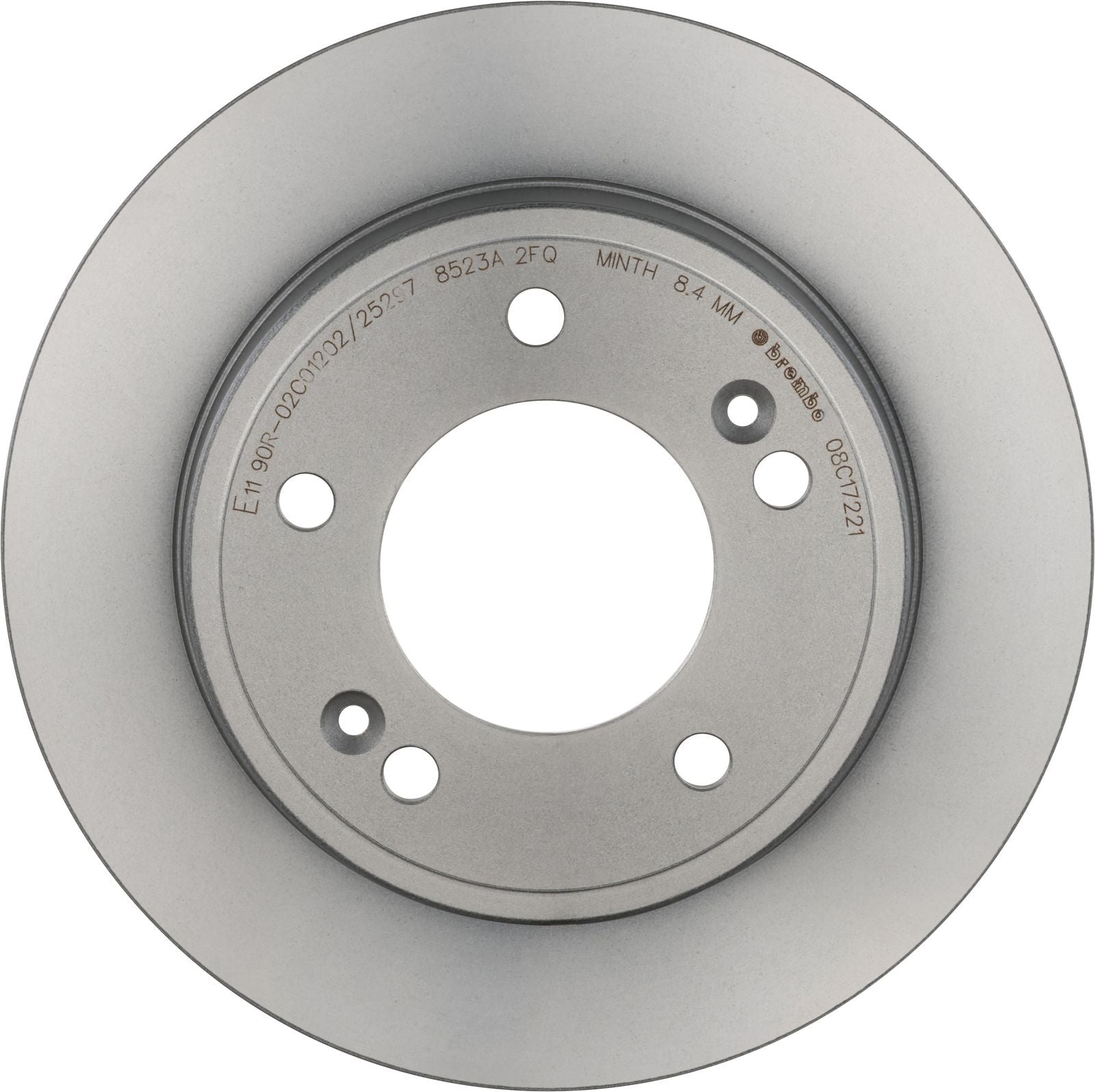PRIME UV Coated Rear Disc Brake Rotor - 08.C172.21_03