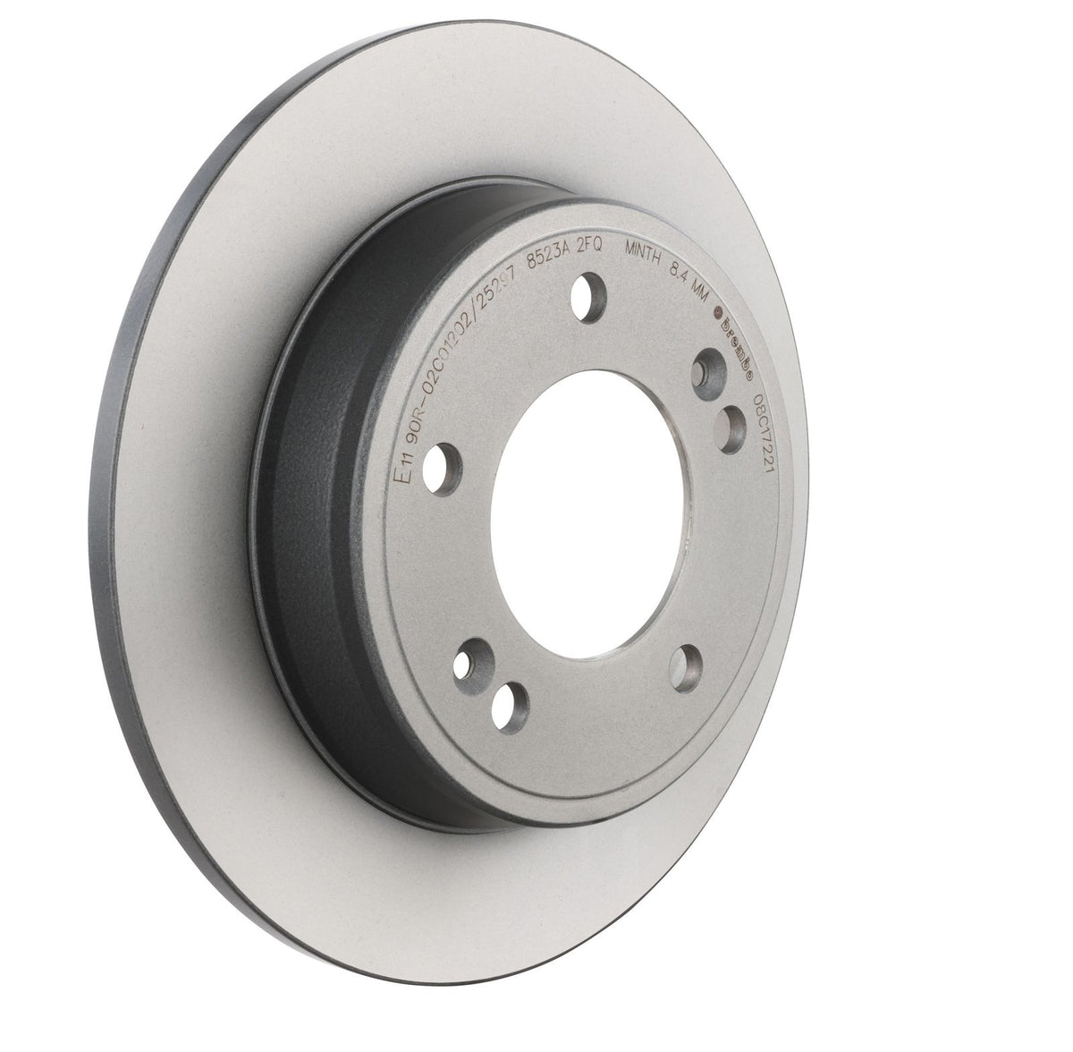 PRIME UV Coated Rear Disc Brake Rotor - 08.C172.21_22