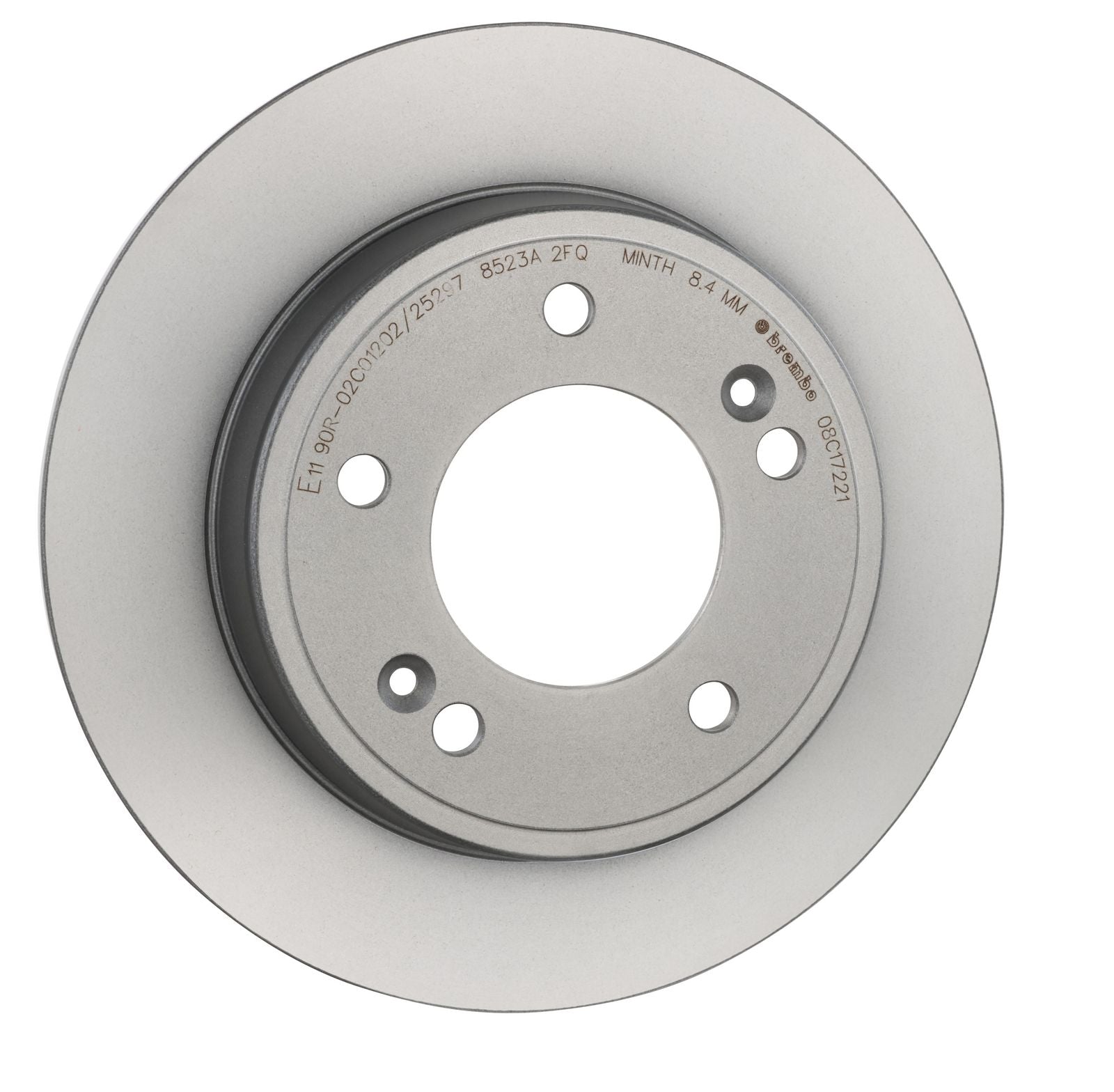 PRIME UV Coated Rear Disc Brake Rotor - 08.C172.21_24