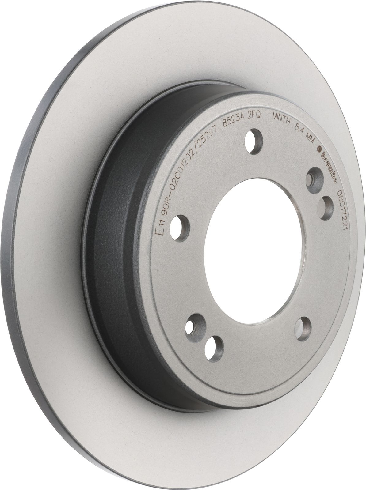 PRIME UV Coated Rear Disc Brake Rotor - 08.C172.21_01