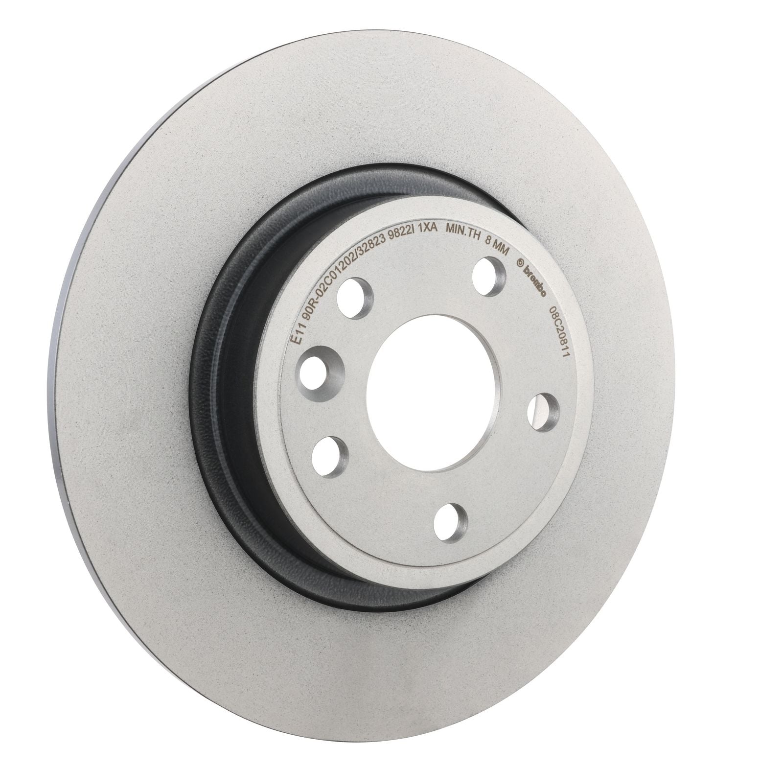 PRIME UV Coated Rear Disc Brake Rotor - 08.C208.11_28