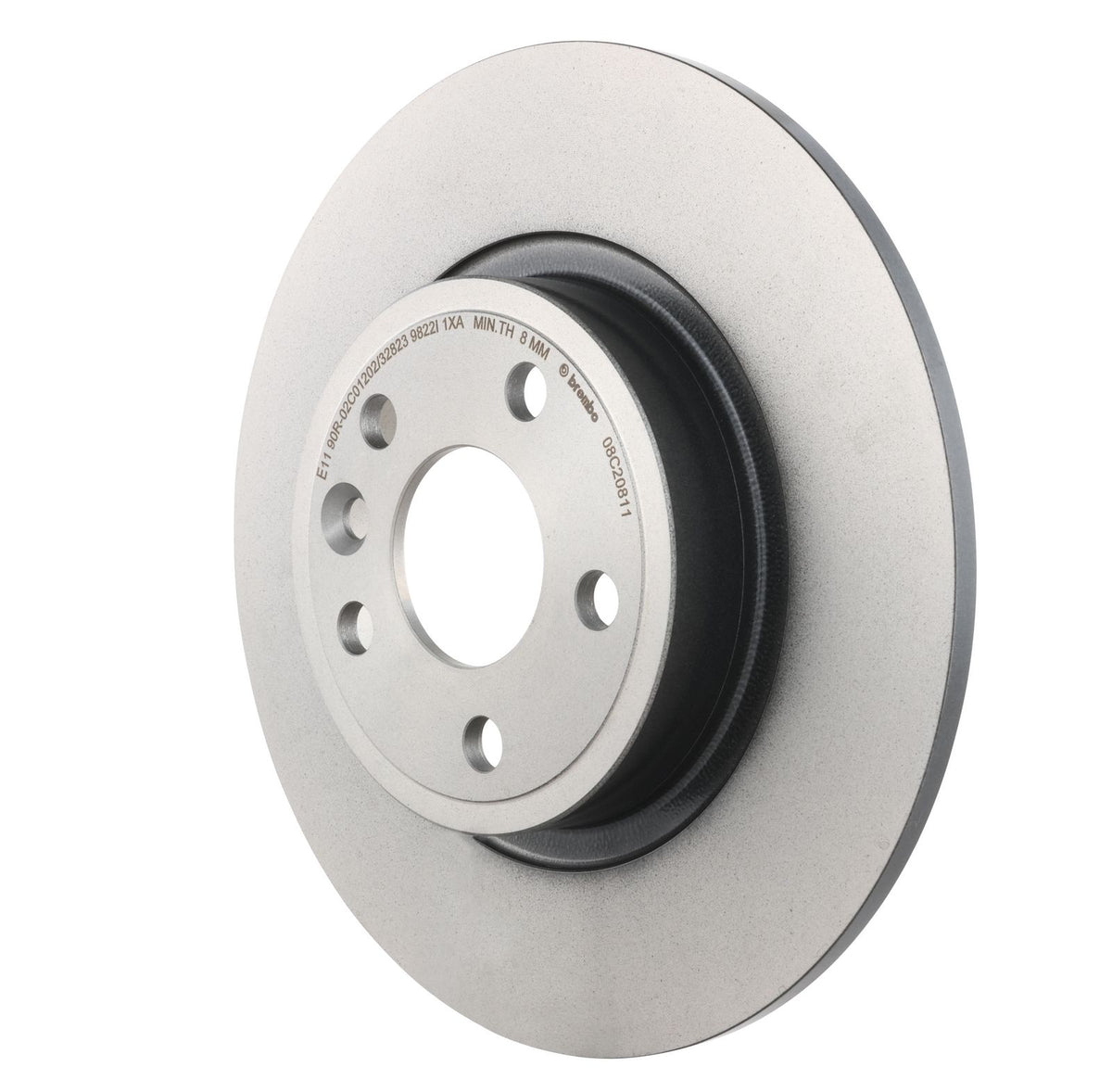 PRIME UV Coated Rear Disc Brake Rotor - 08.C208.11_09