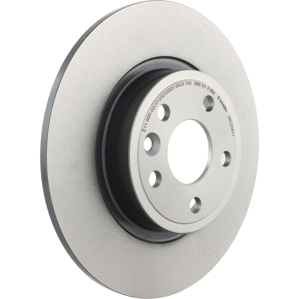 PRIME UV Coated Rear Disc Brake Rotor - 08.C208.11_03