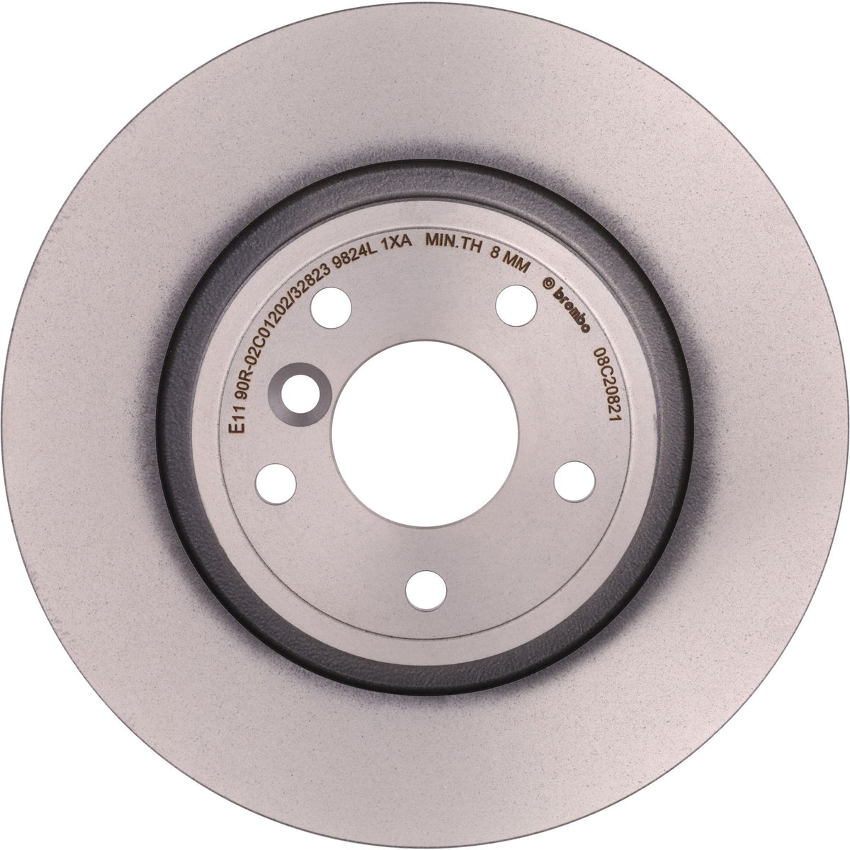 PRIME UV Coated Rear Disc Brake Rotor - 08.C208.21_02