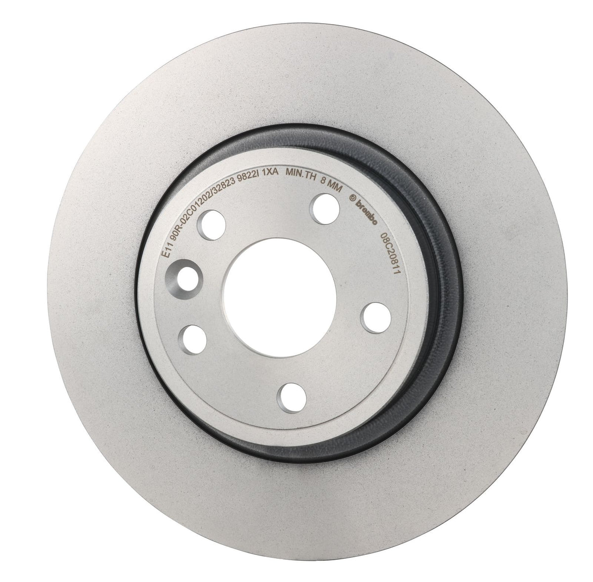 PRIME UV Coated Rear Disc Brake Rotor - 08.C208.11_07