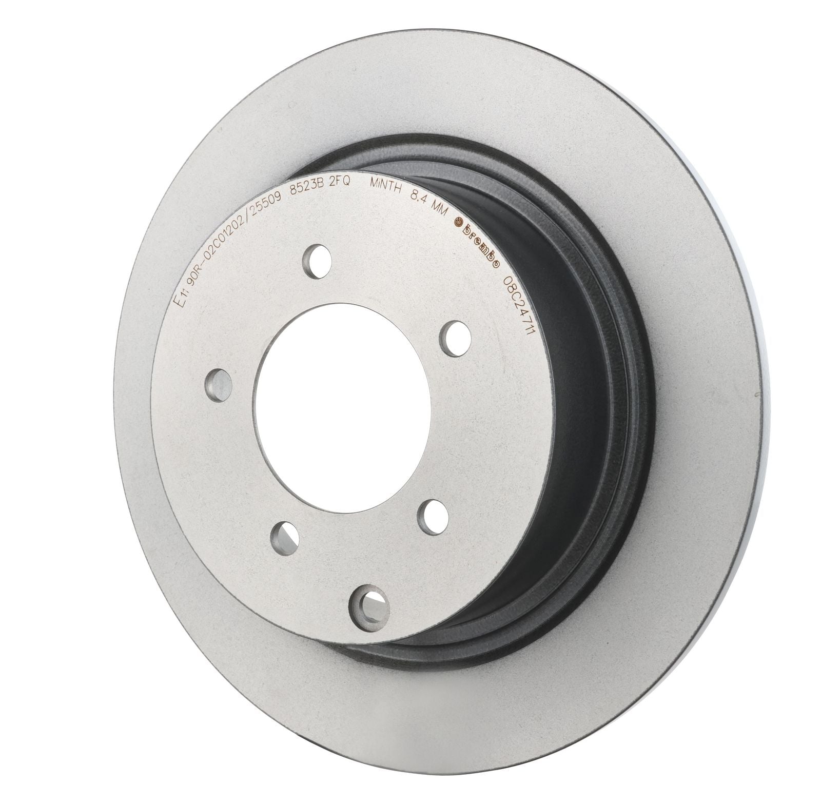 PRIME UV Coated Rear Disc Brake Rotor - 08.C247.11_08