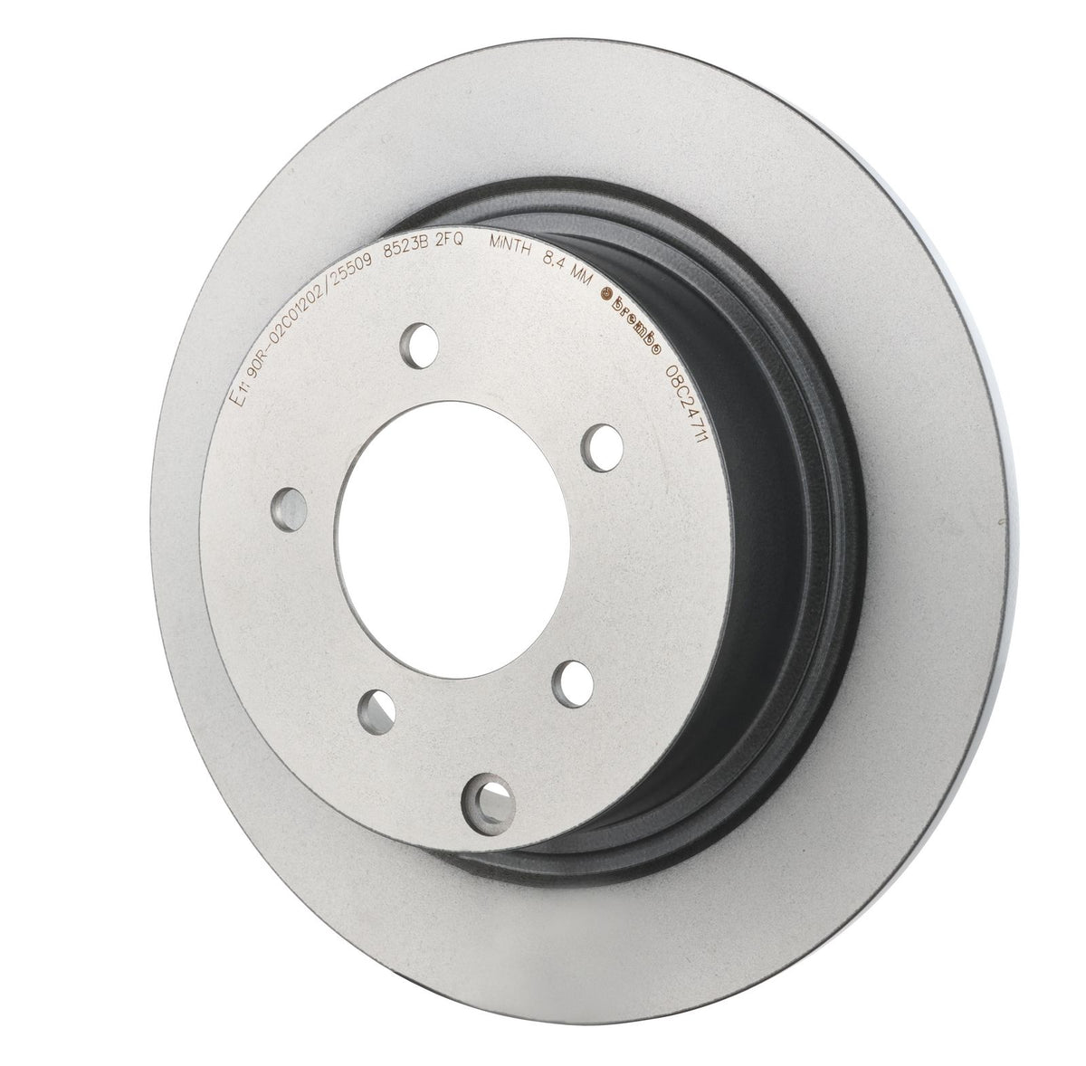 PRIME UV Coated Rear Disc Brake Rotor - 08.C247.11_08
