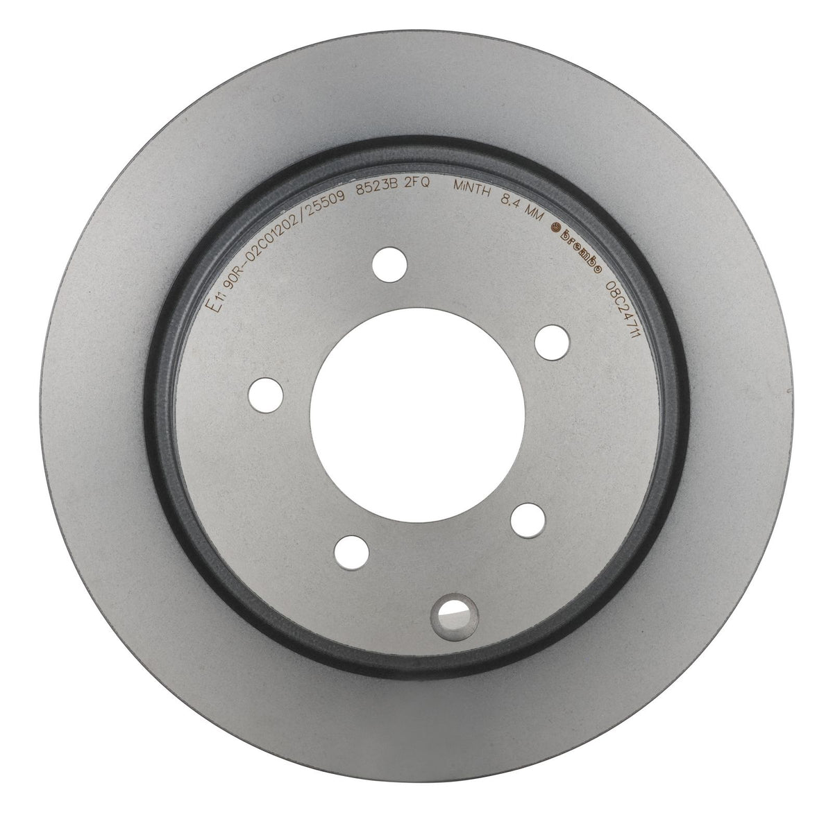PRIME UV Coated Rear Disc Brake Rotor - 08.C247.11_06
