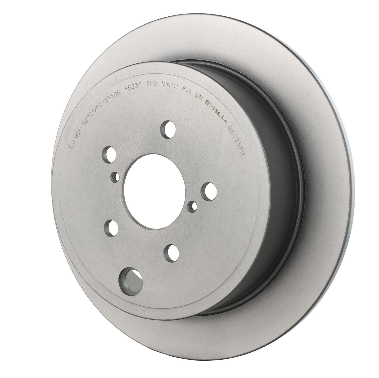PRIME UV Coated Rear Disc Brake Rotor - 08.C252.11_04