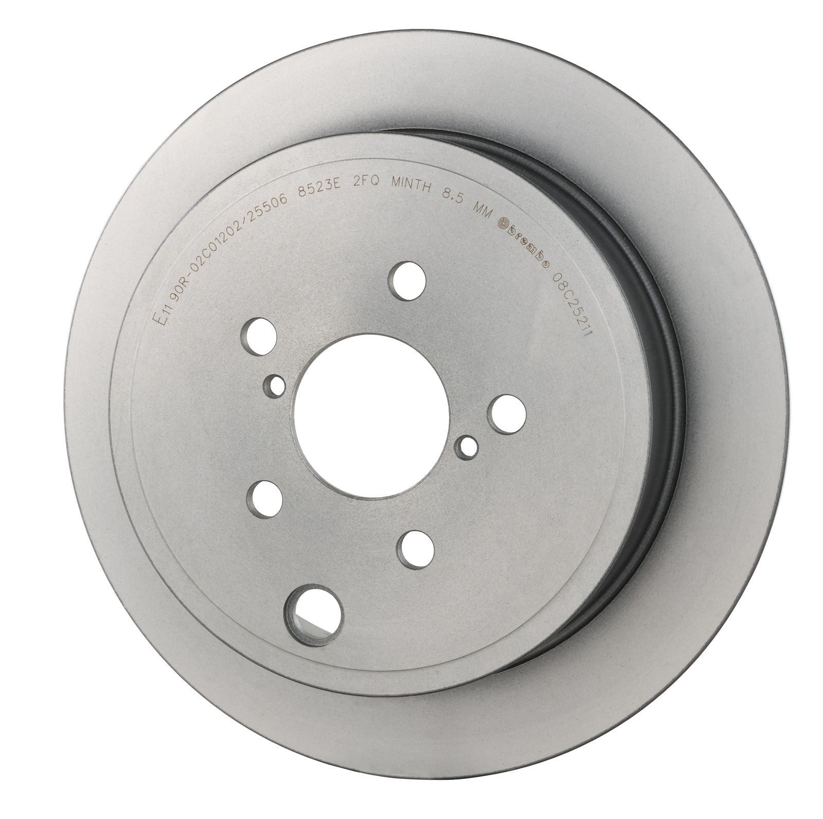PRIME UV Coated Rear Disc Brake Rotor - 08.C252.11_03