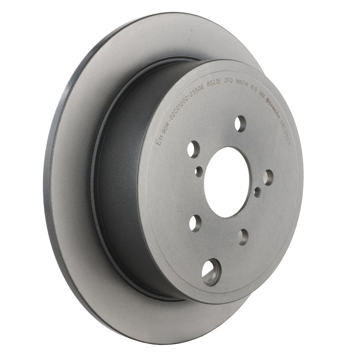 PRIME UV Coated Rear Disc Brake Rotor - 08.C252.11_23