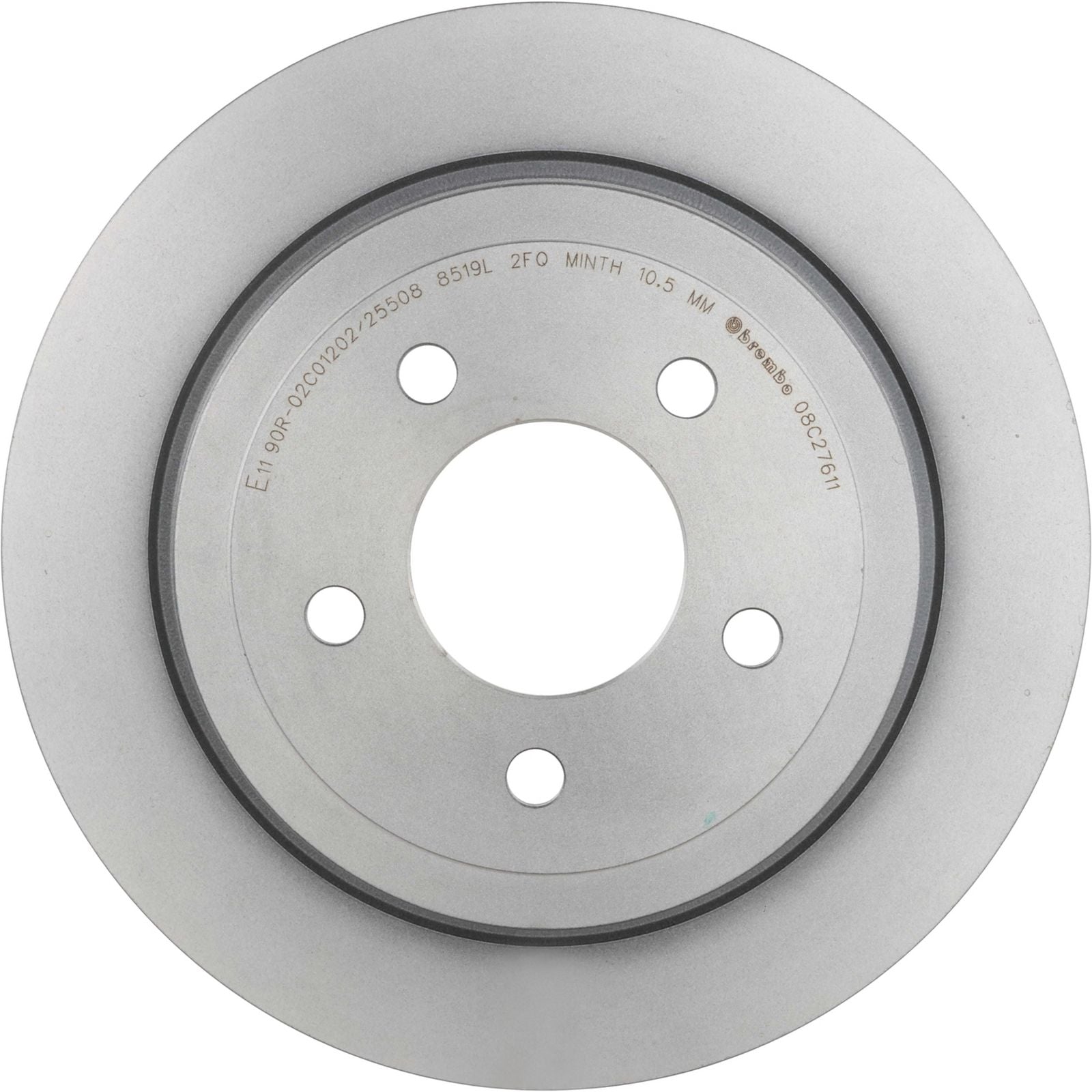 PRIME UV Coated Rear Disc Brake Rotor - 08.C276.11_05