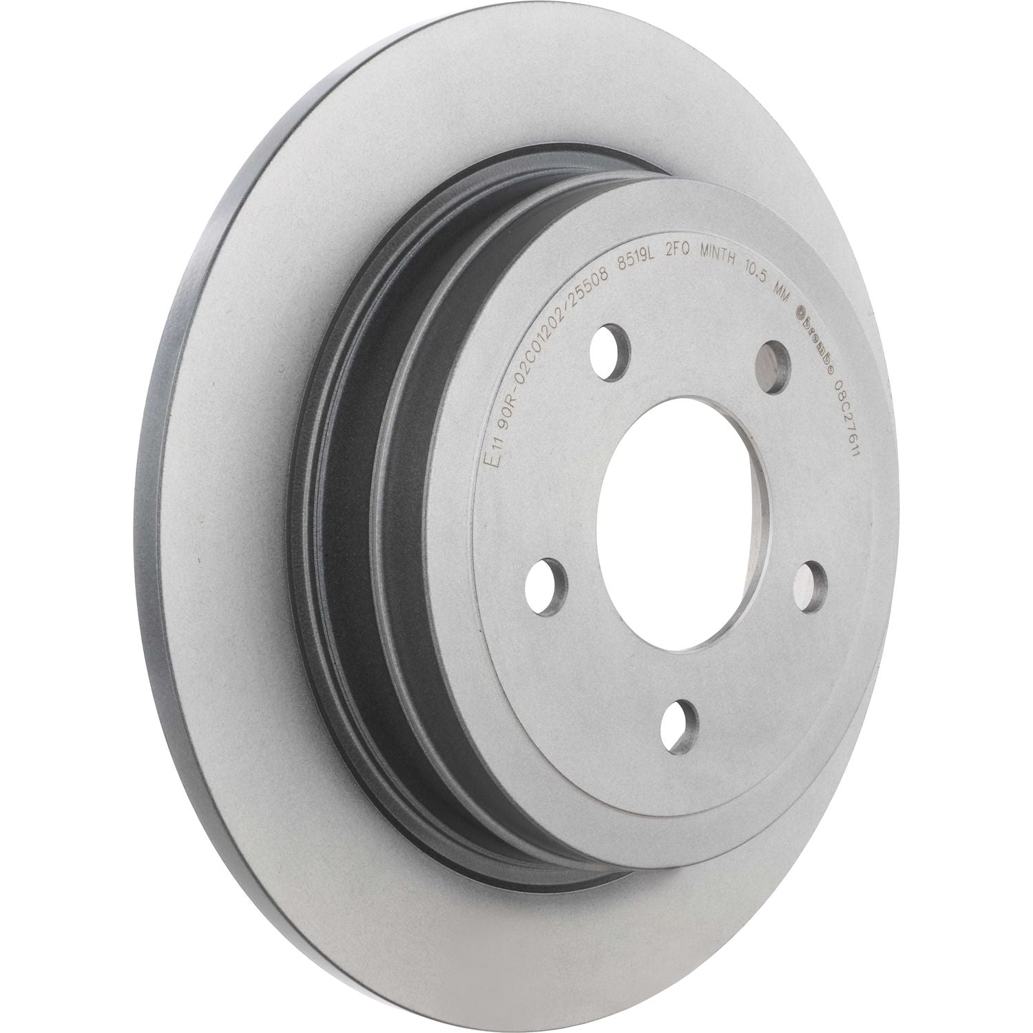 PRIME UV Coated Rear Disc Brake Rotor - 08.C276.11_01