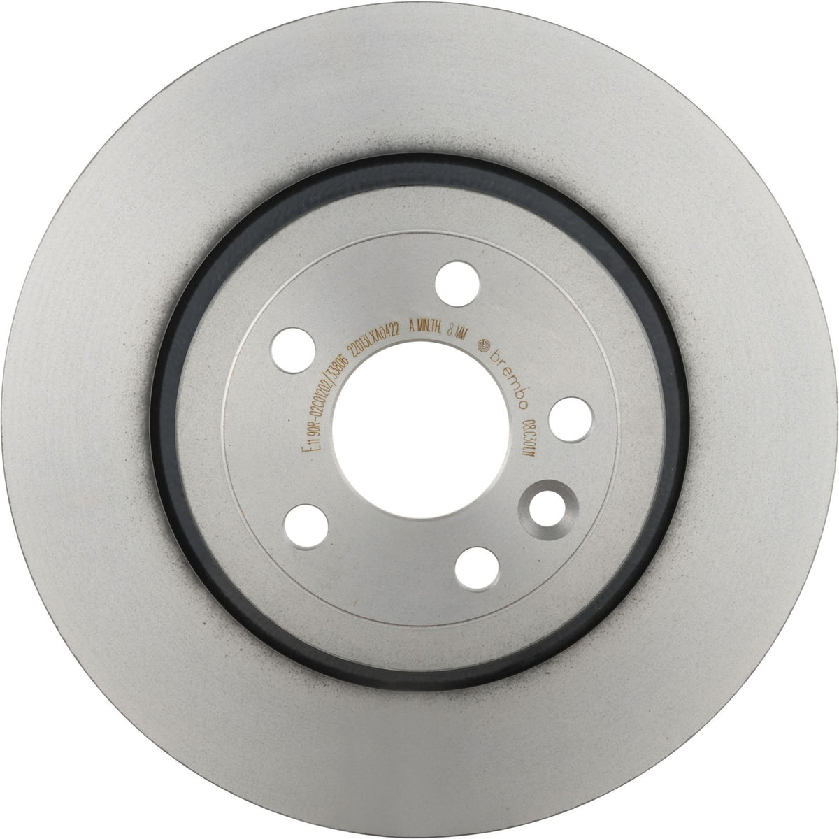 PRIME UV Coated Rear Disc Brake Rotor - 08.C301.11_02