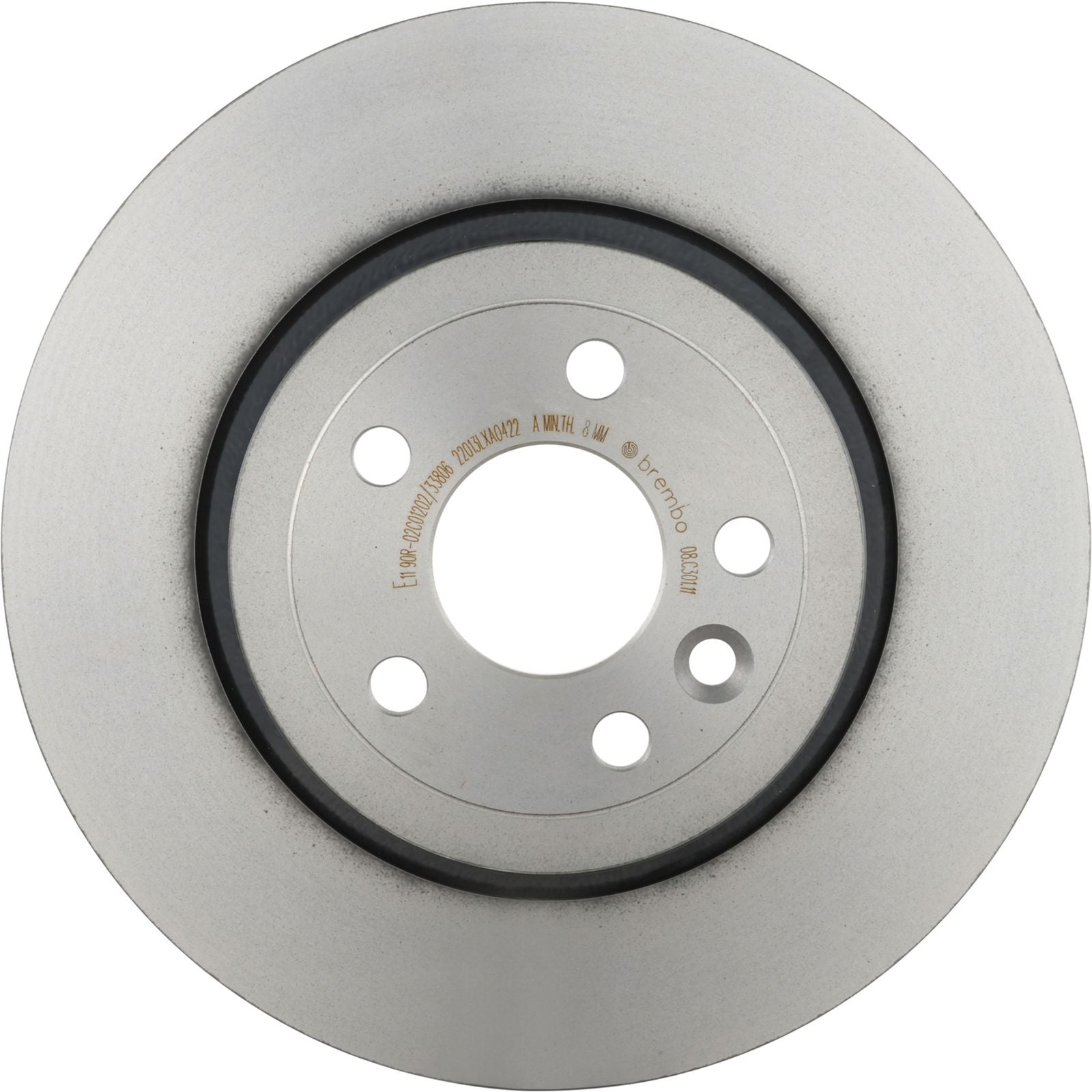 PRIME UV Coated Rear Disc Brake Rotor - 08.C301.11_02