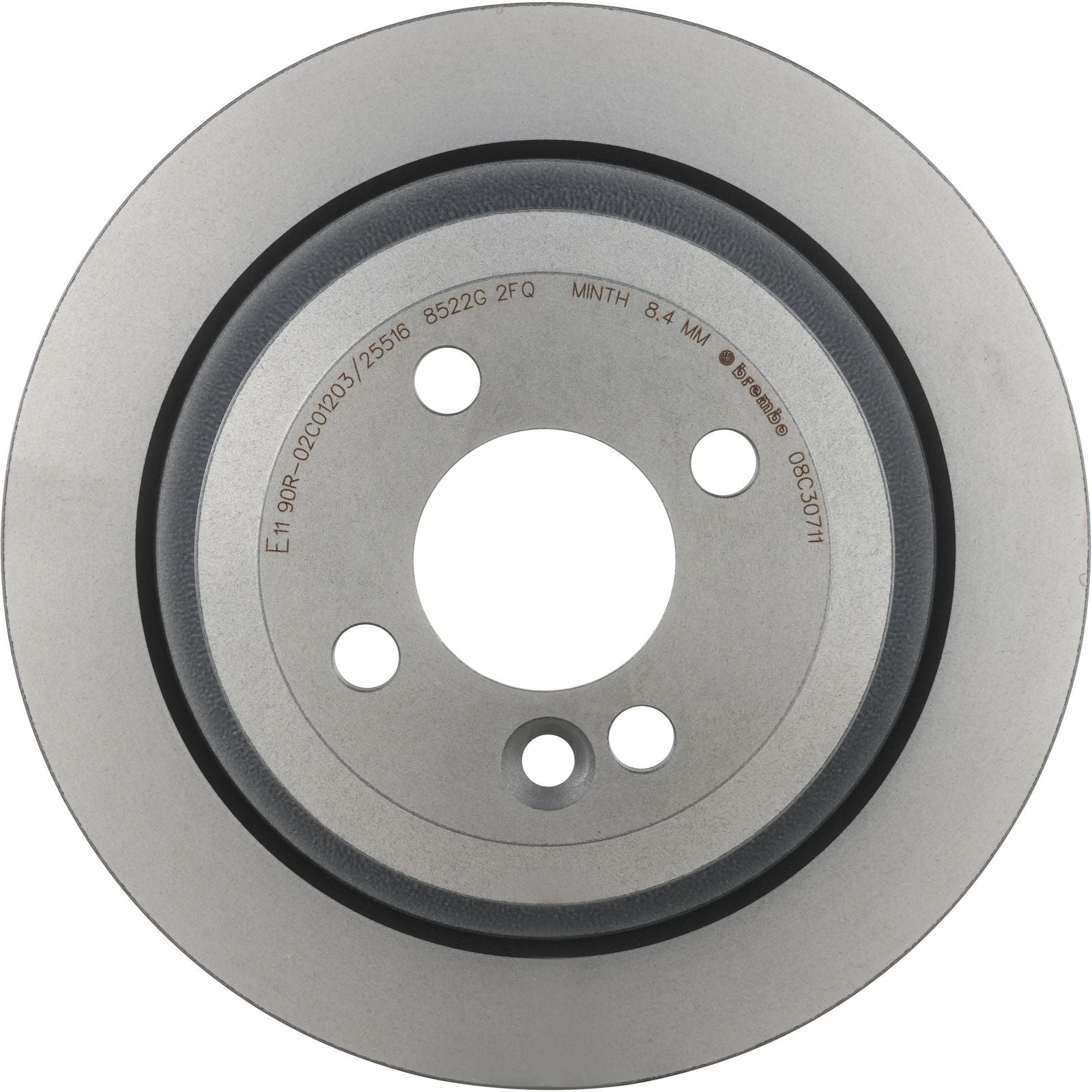 PRIME UV Coated Rear Disc Brake Rotor - 08.C307.11_03