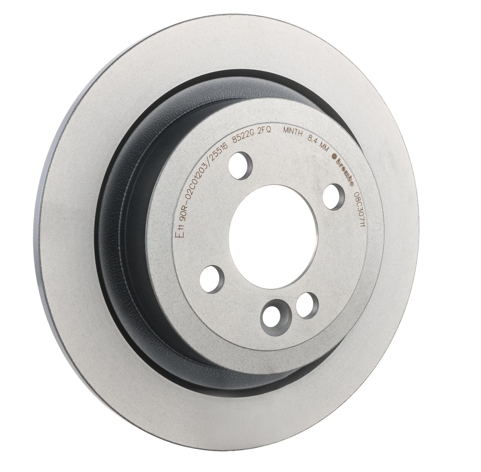 PRIME UV Coated Rear Disc Brake Rotor - 08.C307.11_23