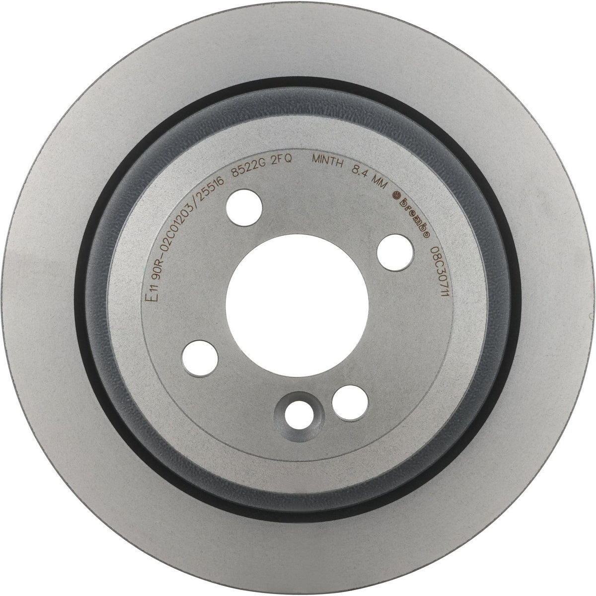 PRIME UV Coated Rear Disc Brake Rotor - 08.C307.11_28
