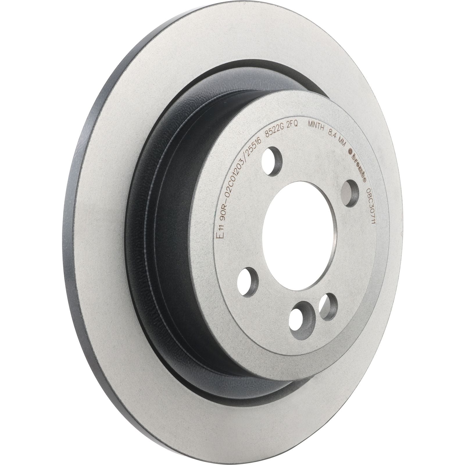 PRIME UV Coated Rear Disc Brake Rotor - 08.C307.11_26