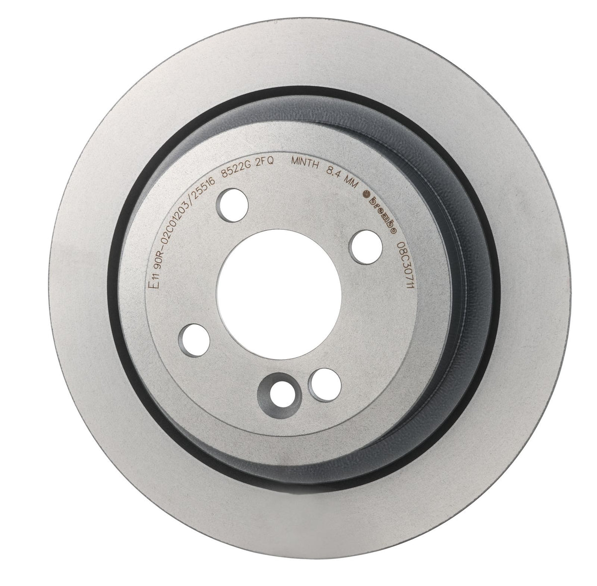 PRIME UV Coated Rear Disc Brake Rotor - 08.C307.11_02