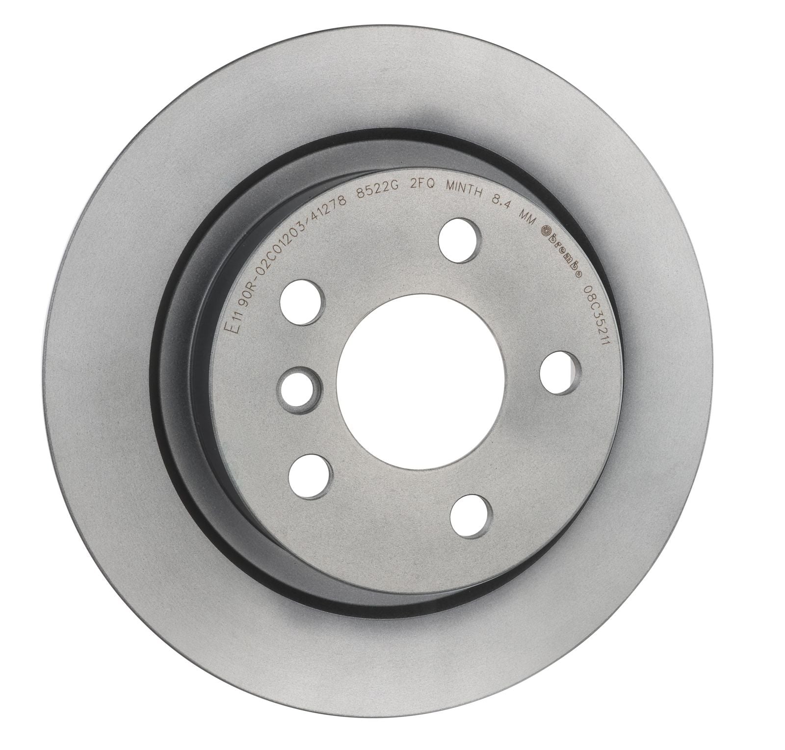 PRIME UV Coated Rear Disc Brake Rotor - 08.C352.11_30