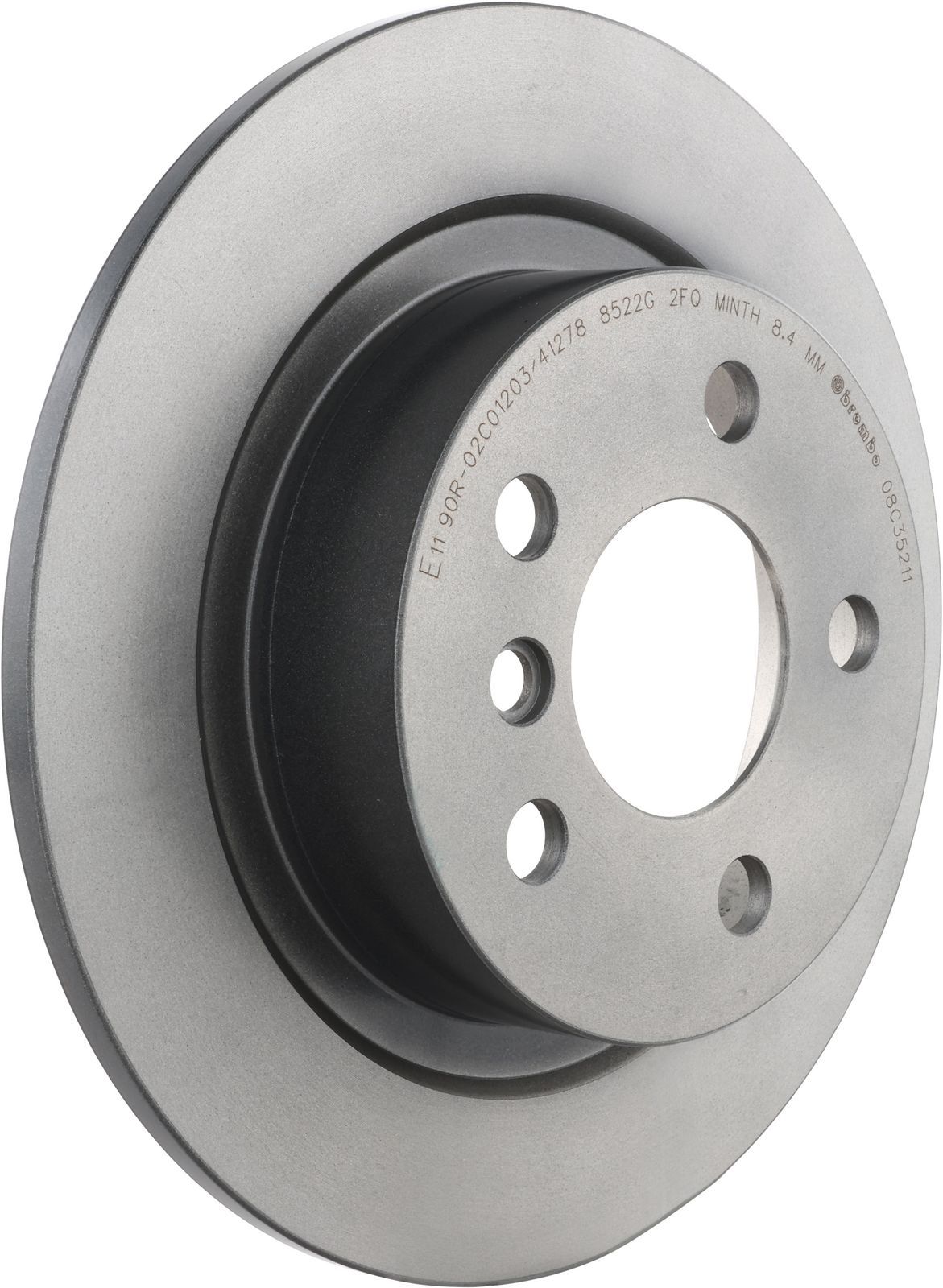 PRIME UV Coated Rear Disc Brake Rotor - 08.C352.11_01